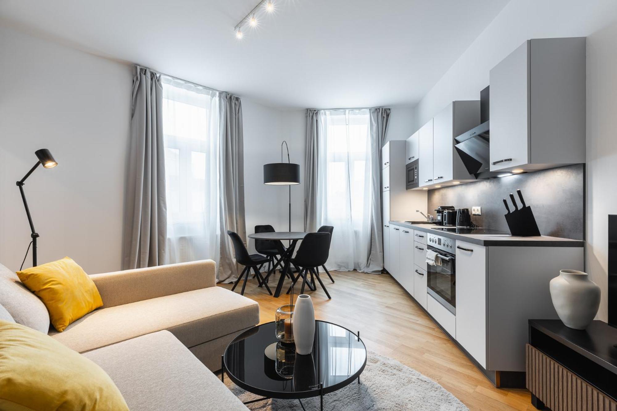 Apartment Cosy Brand-new In A Calm Discrict Of