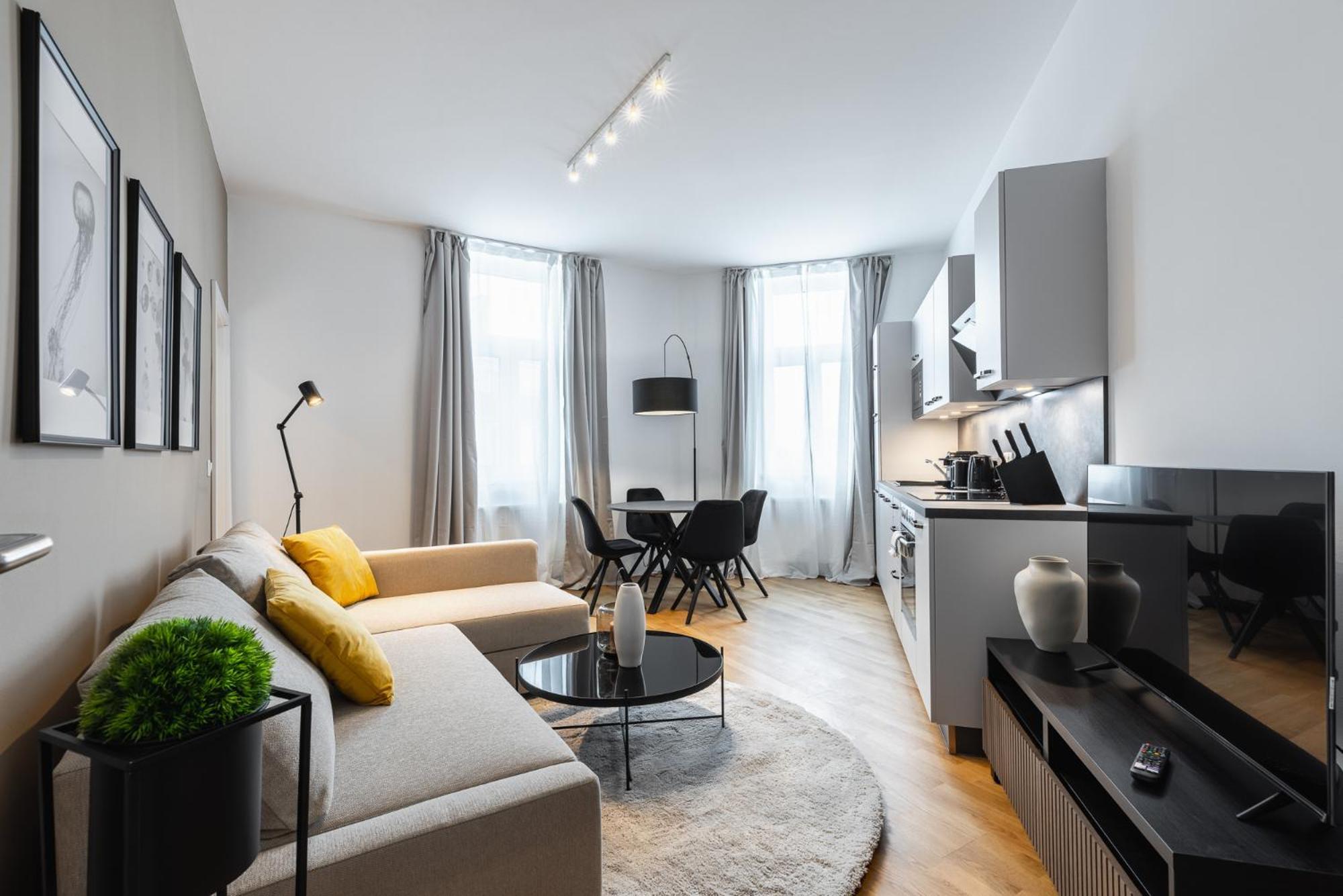 Apartment Cosy Brand-new In A Calm Discrict Of *