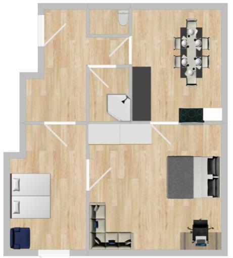 2 Bed I 82 M2 I Comfy I 160 Mbit Wifi * Viena