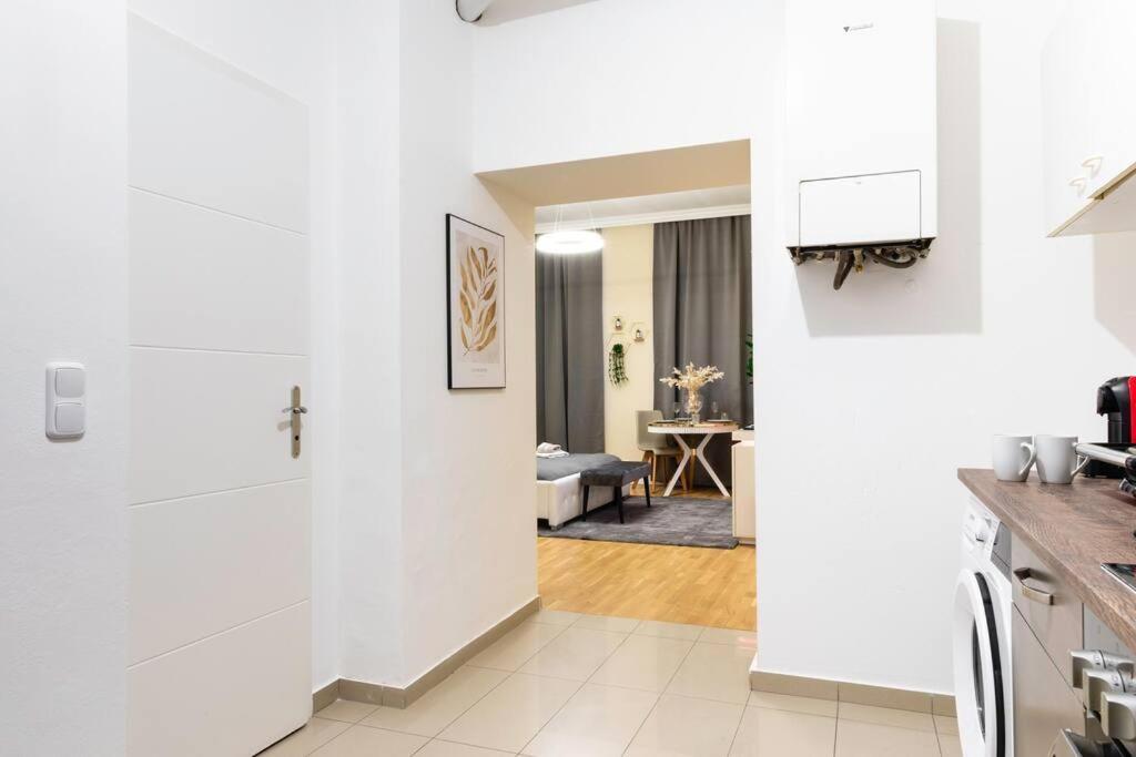 Golden Living In Apartment *