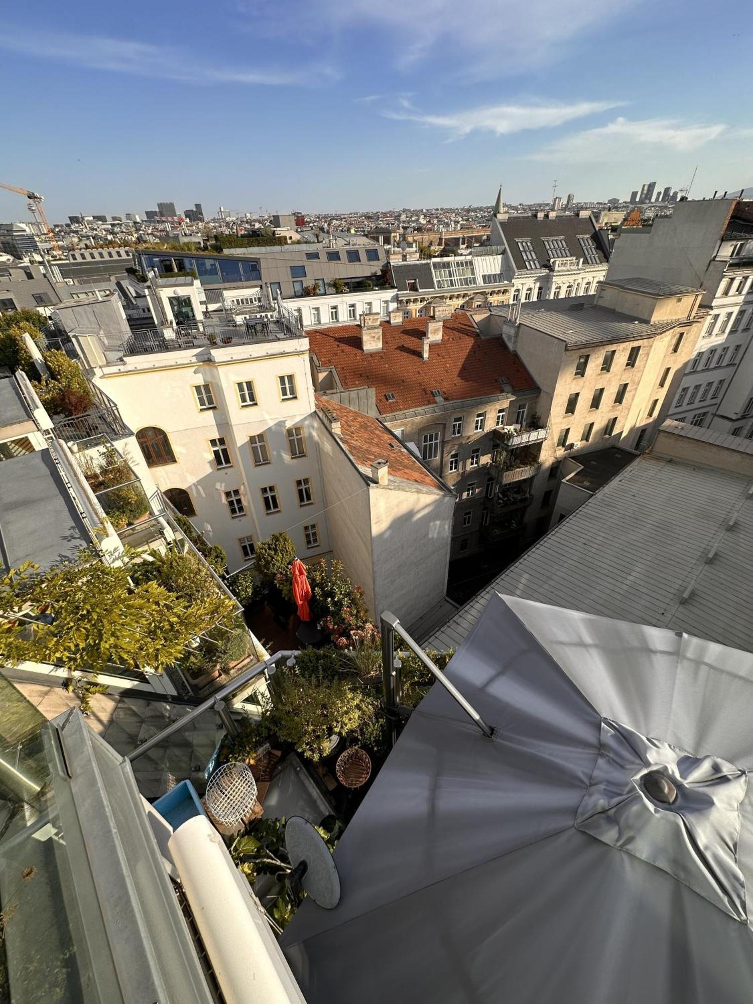 City-penthouse Mit 4 Terassen Und Whirlpool Apartamento Viena