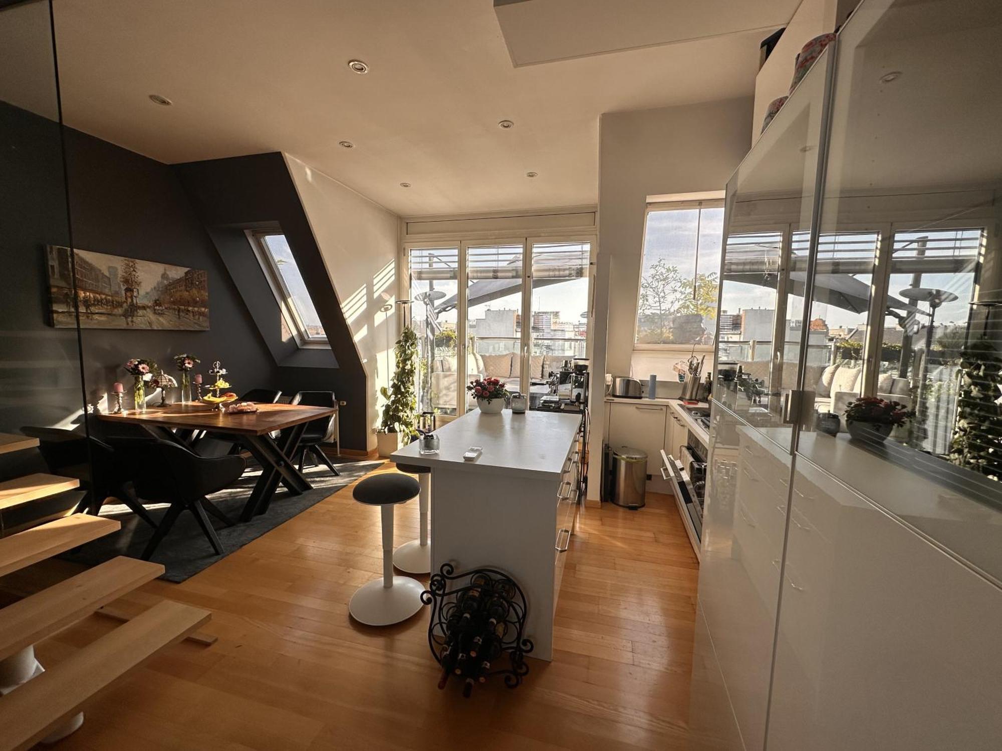 City-penthouse Mit 4 Terassen Und Whirlpool *
