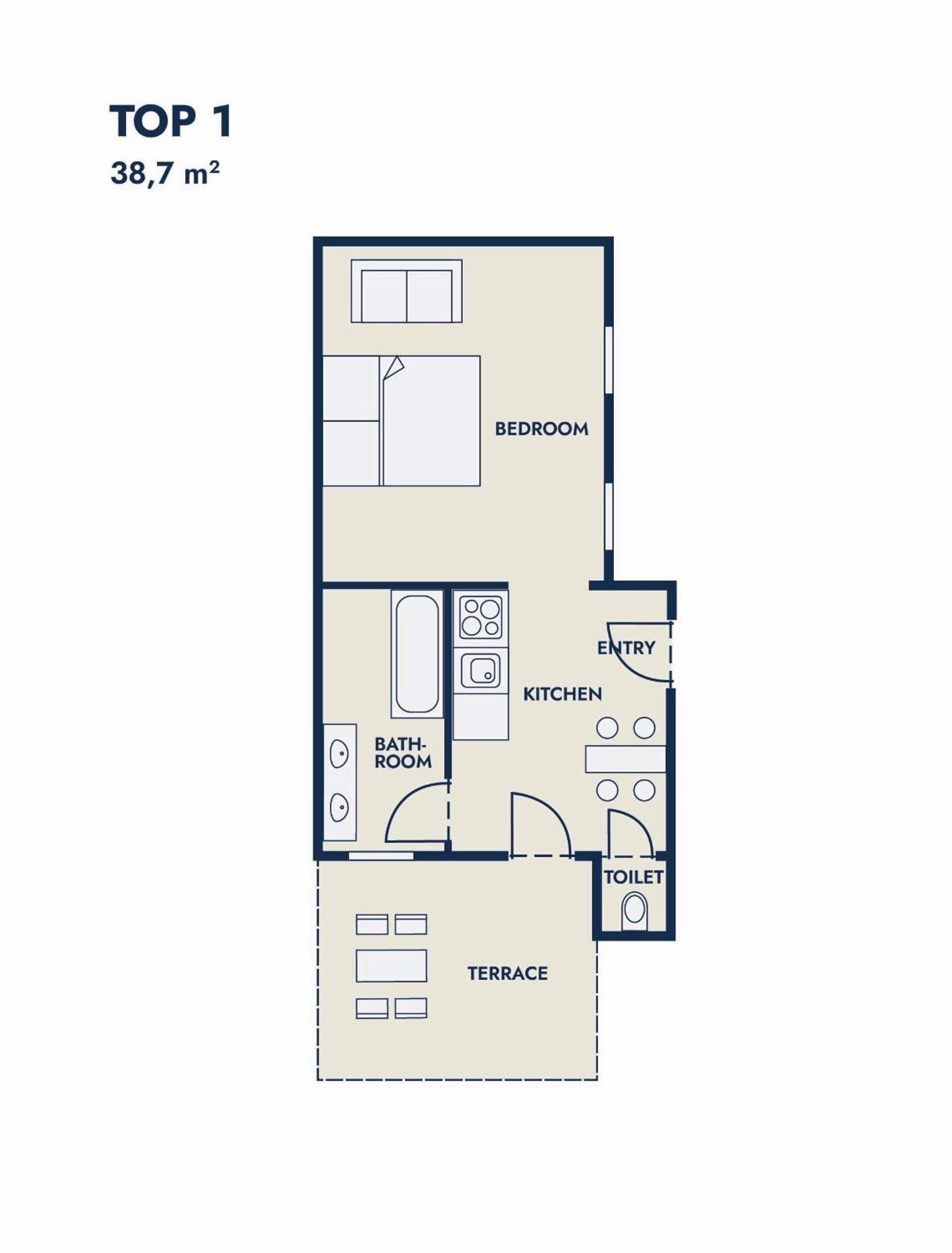 Apartamento Easy Flat Mariahilf Living