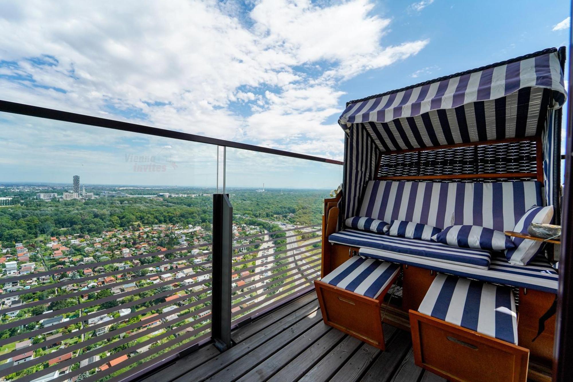 Apartment Triiiple 7heaven - Amazing View On Floor With Rooftop Pool Vienna