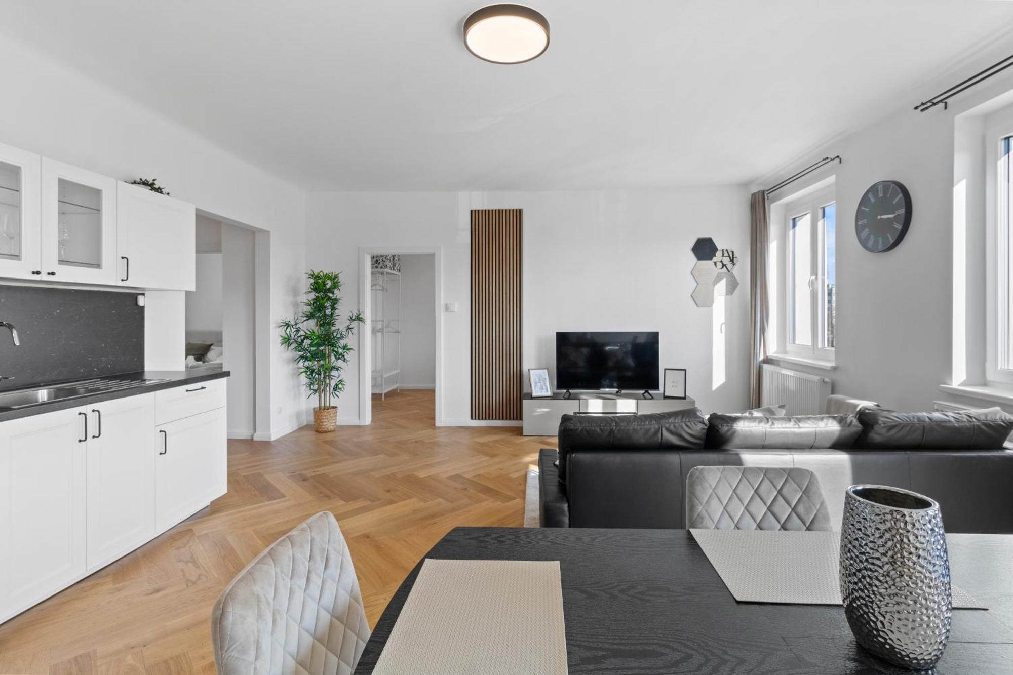 Feelhome-balkon-zentrum-6 Gaeste-wifi-smart Tv Apartment Vienna