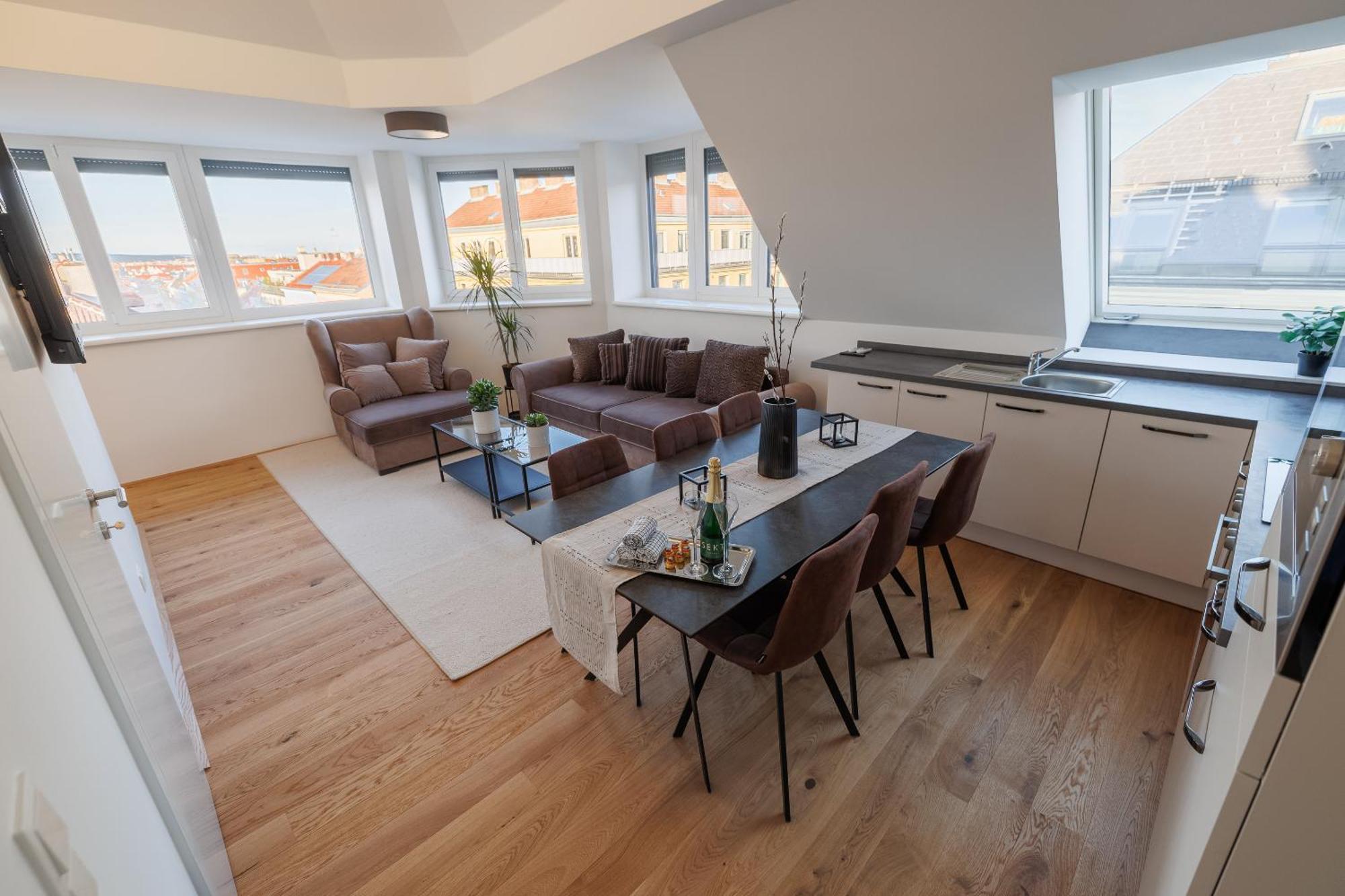 Apartment Symphony 40 - Modern Loft With Terrace And Grill In Location Vienna