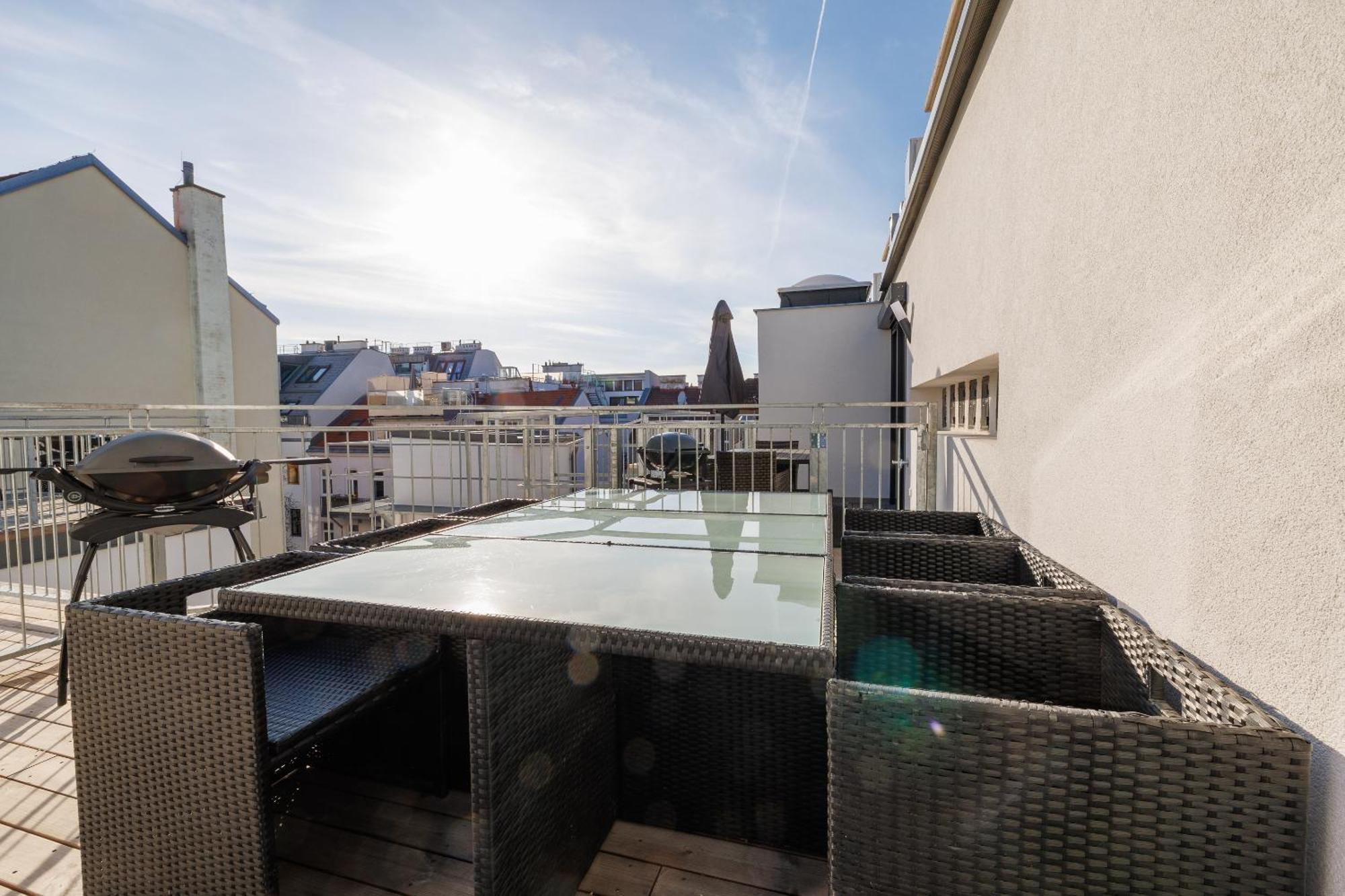 Symphony 40 - Modern Loft With Terrace And Grill In Location * Vienna