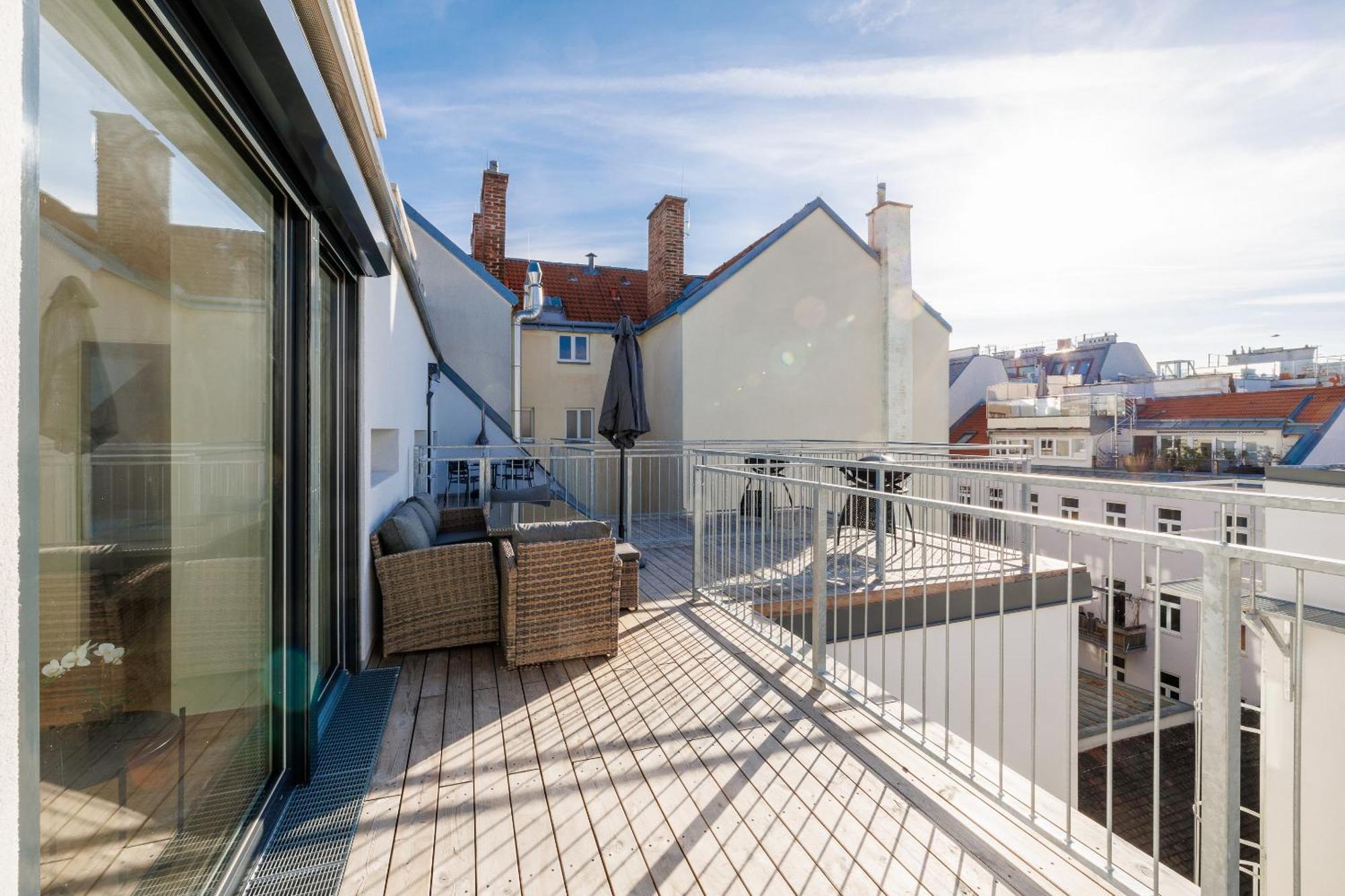 Symphony 41 - Modern Loft With Terrace And Grill In Location * Vienna