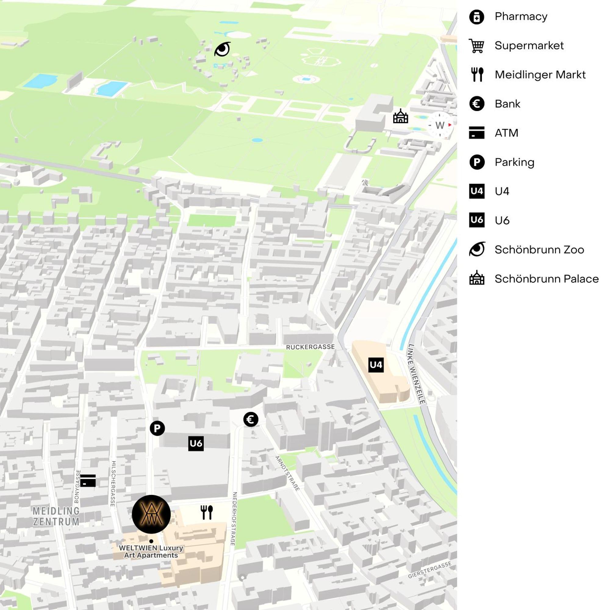 Weltwien Luxury Art & Free Parking 4* Vienna