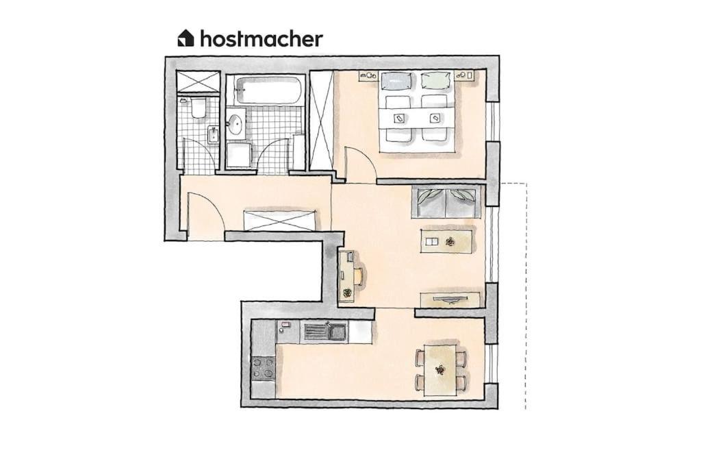 Apartment 1br Haven With Swift Access By Hm