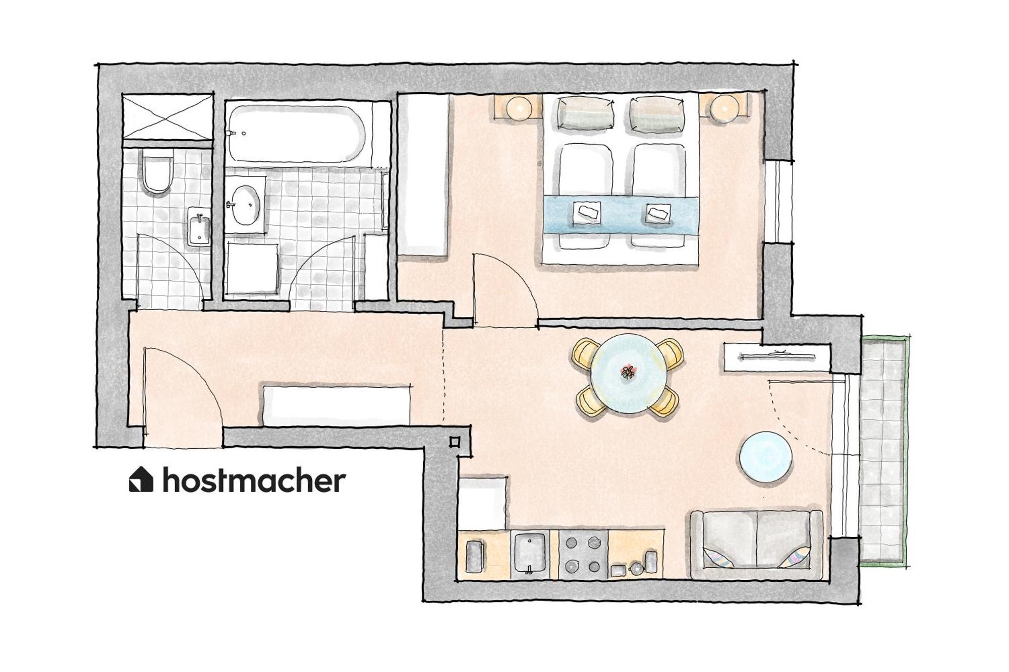 Quiet 1br Oasis, Fast Path By Hm *