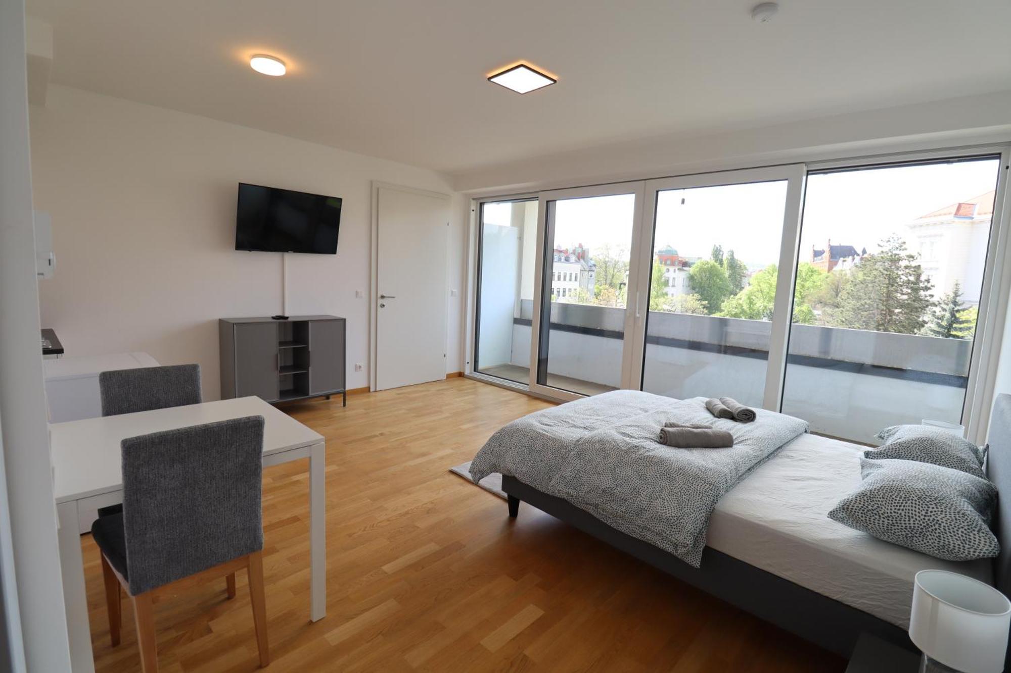 Apartment Wohnflair Mit Balkon T25 *