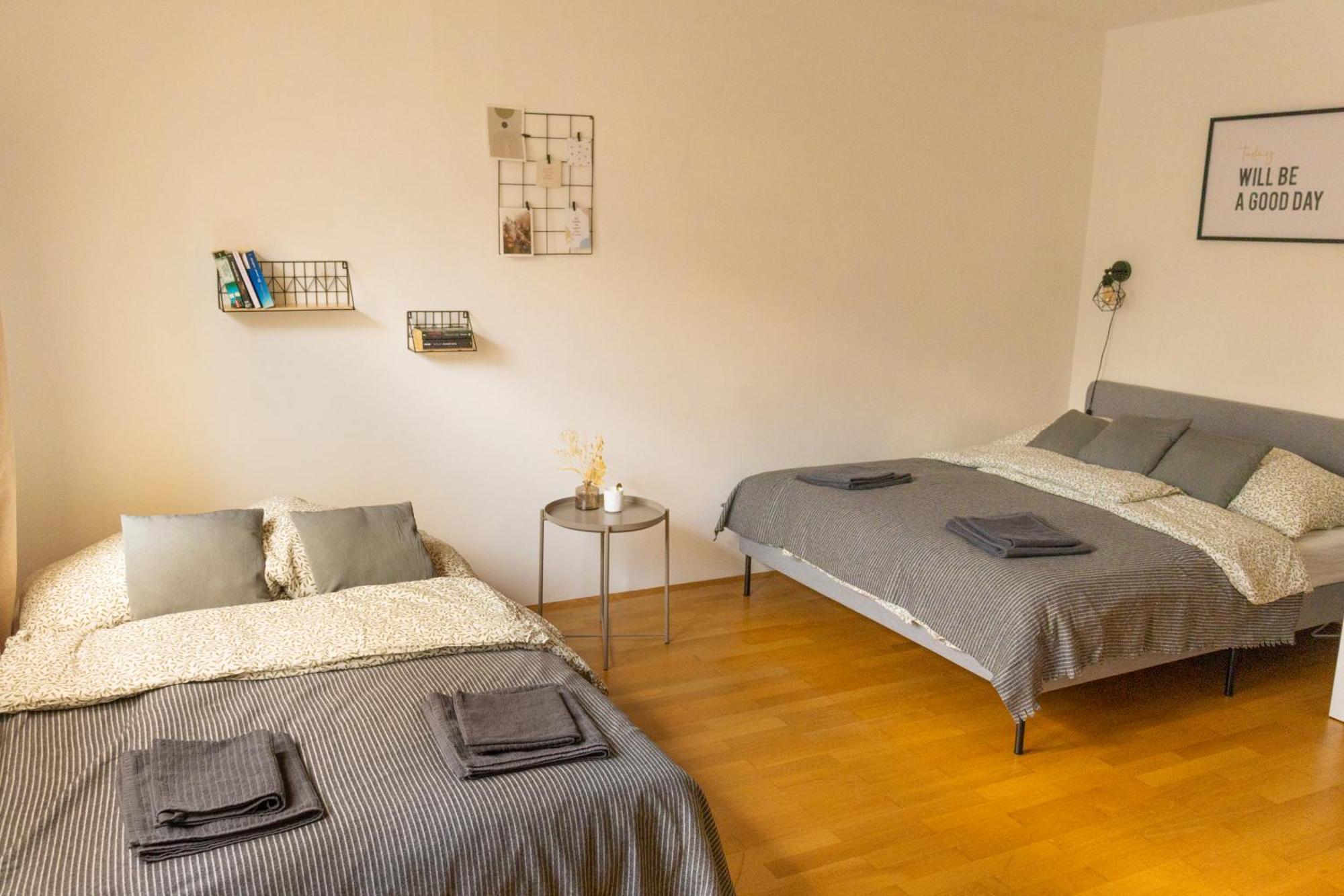 Modern - Calm - Cozy - Self Checkin - Stylish New Near Center - Close To U4 Vienna