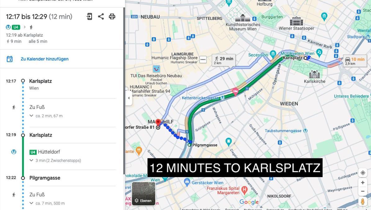Homestay Direct Center-privat Rooms-5 Minutes Mariahilferstrasse Vienna