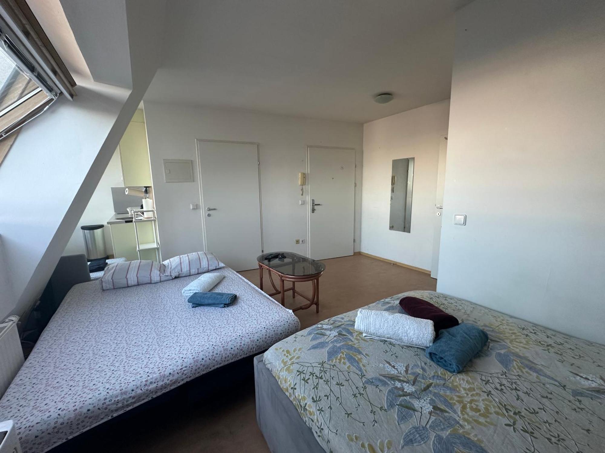 Apartment Cozy Bright Penthouse Close To U1 And U6 Metros
