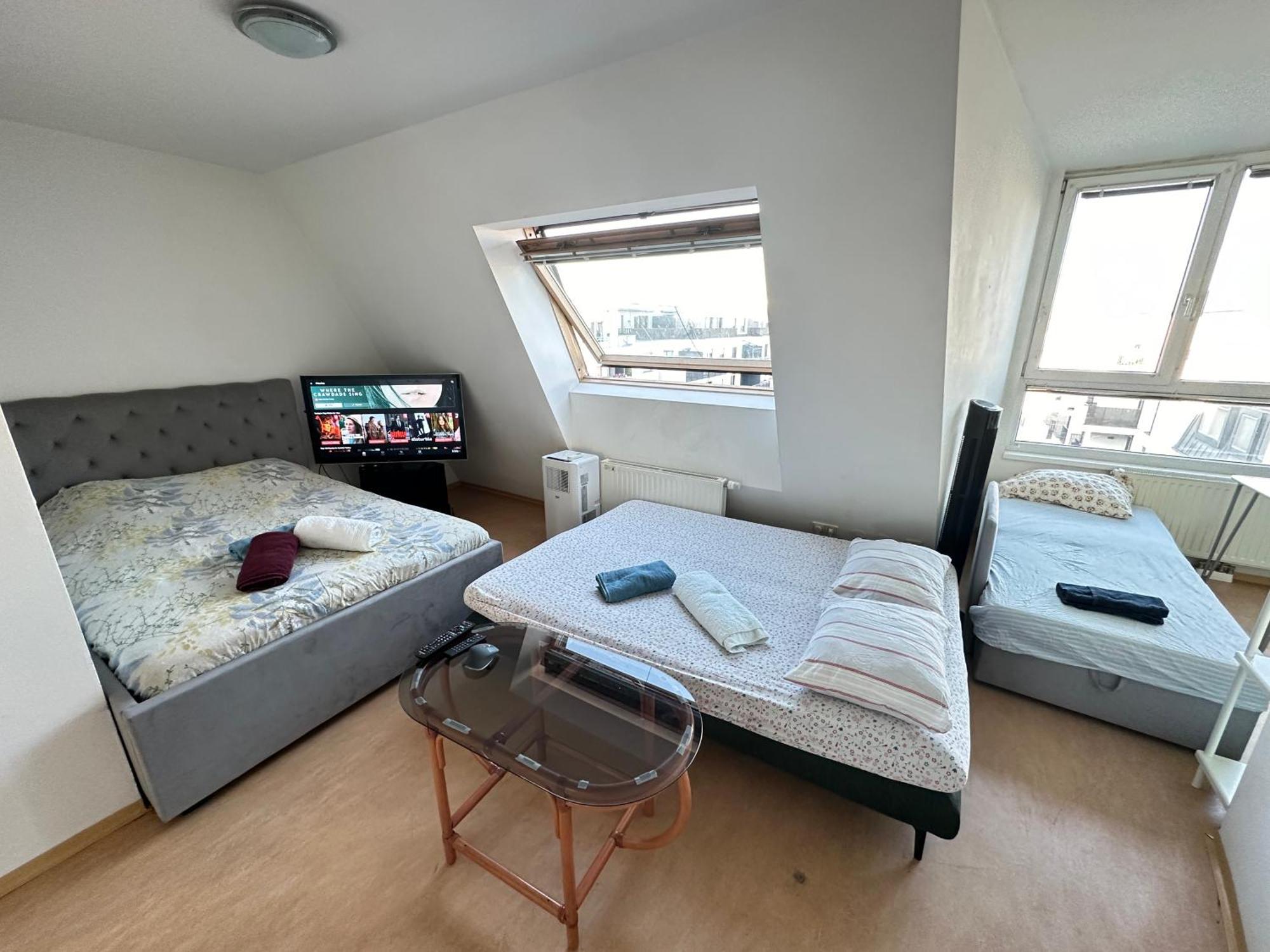 Apartment Cozy Bright Penthouse Close To U1 And U6 Metros Vienna