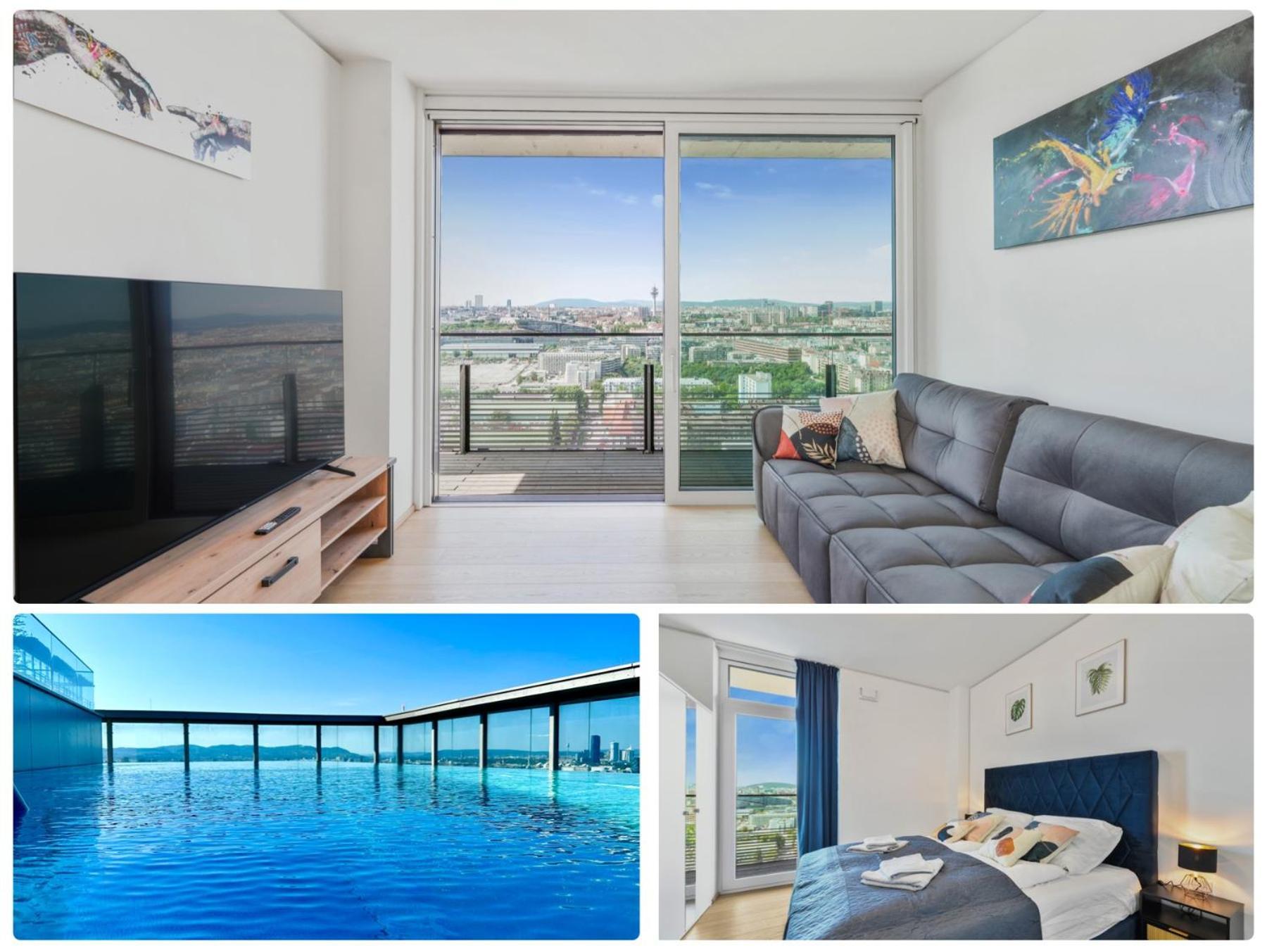 Appartamento Luxury Penthouse I Rooftop Pool I Self Check-in *