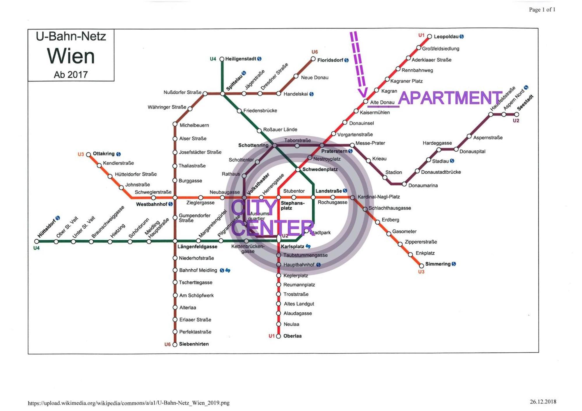 Apartment Yuki's Place - Un-vic, Danube And Subway Near To Downtown *