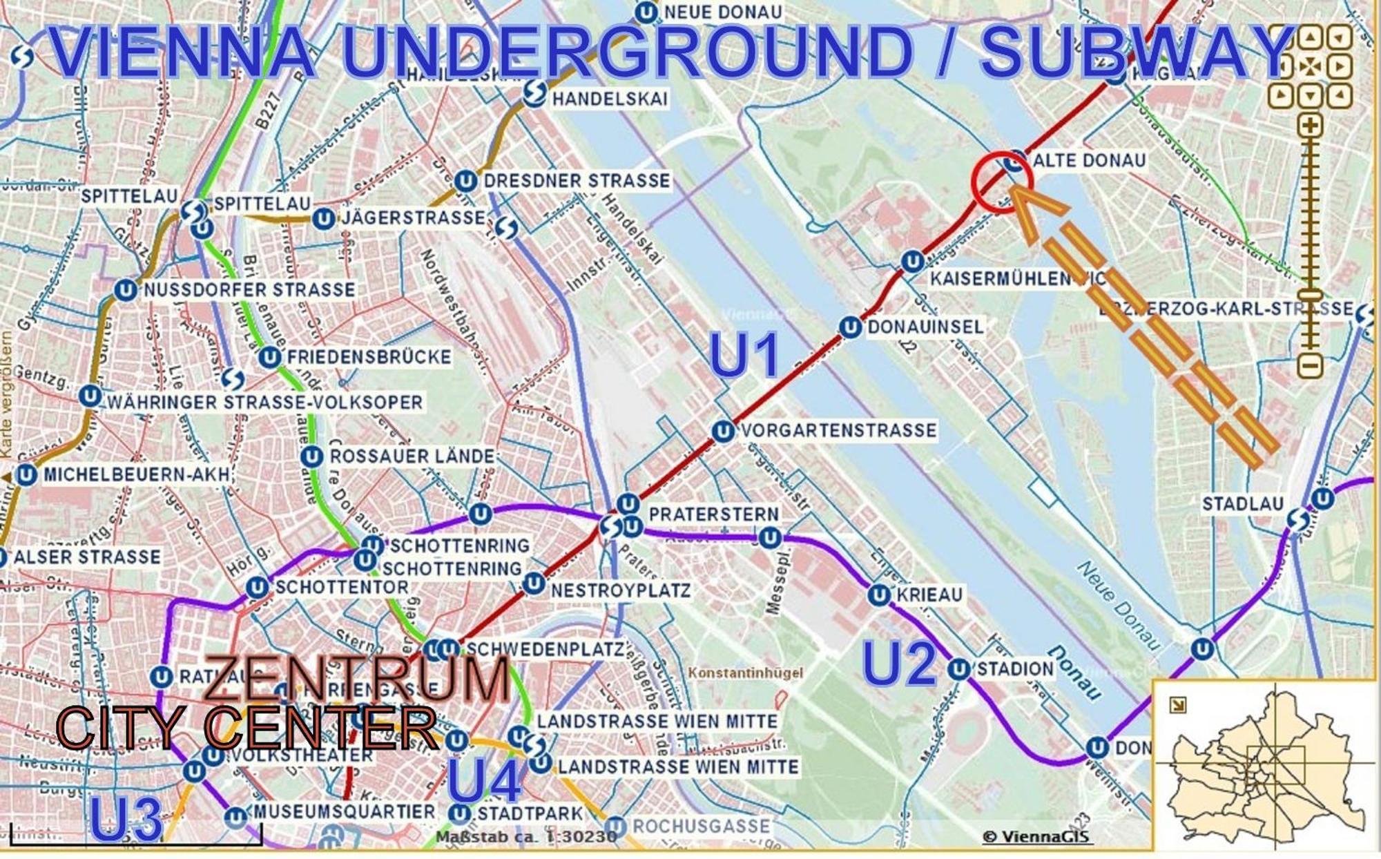 Yuki's Place - Un-vic, Danube And Subway Near To Downtown * Vienna