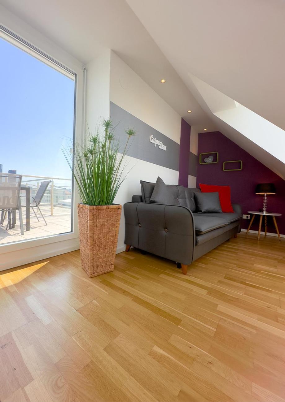 Elegant Duplex Danube Canal * Vienna