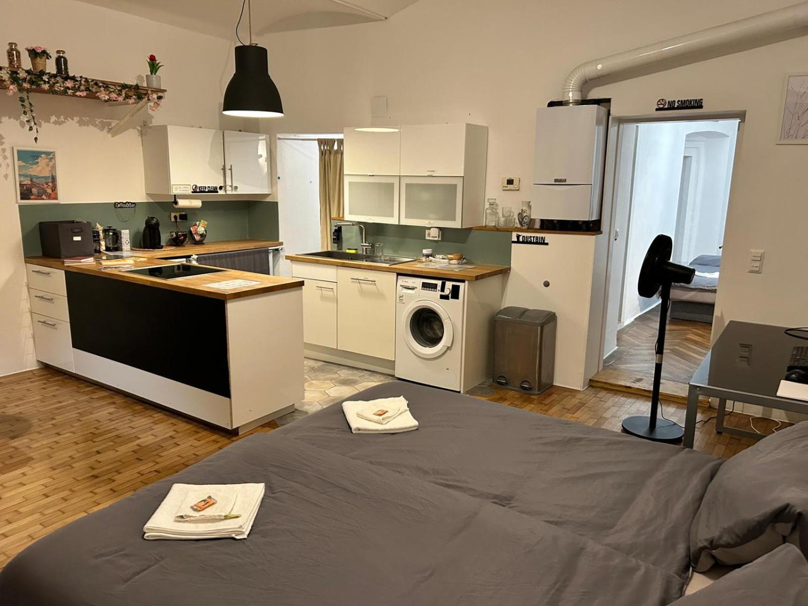 Spacious 2 Bedroom Loft With Courtyard - Centre *