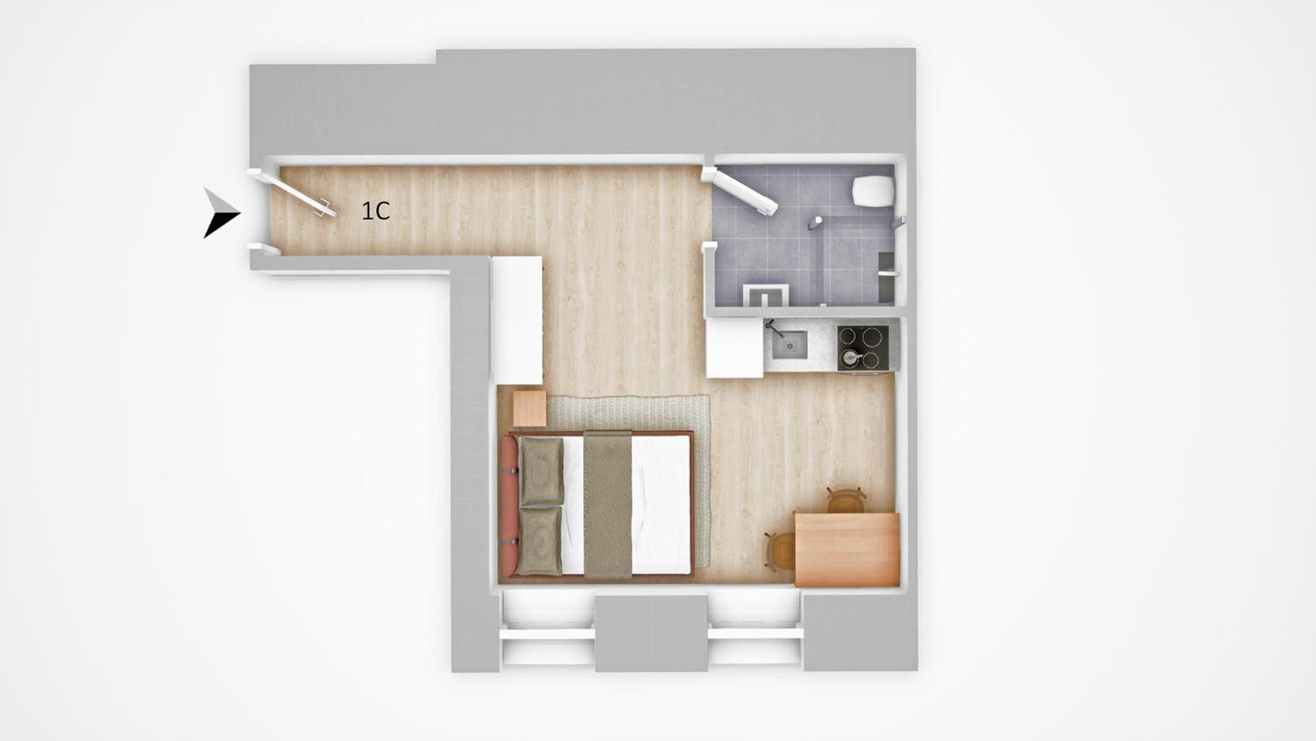D57 - Appartments Park - Ubahn Apartment Vienna