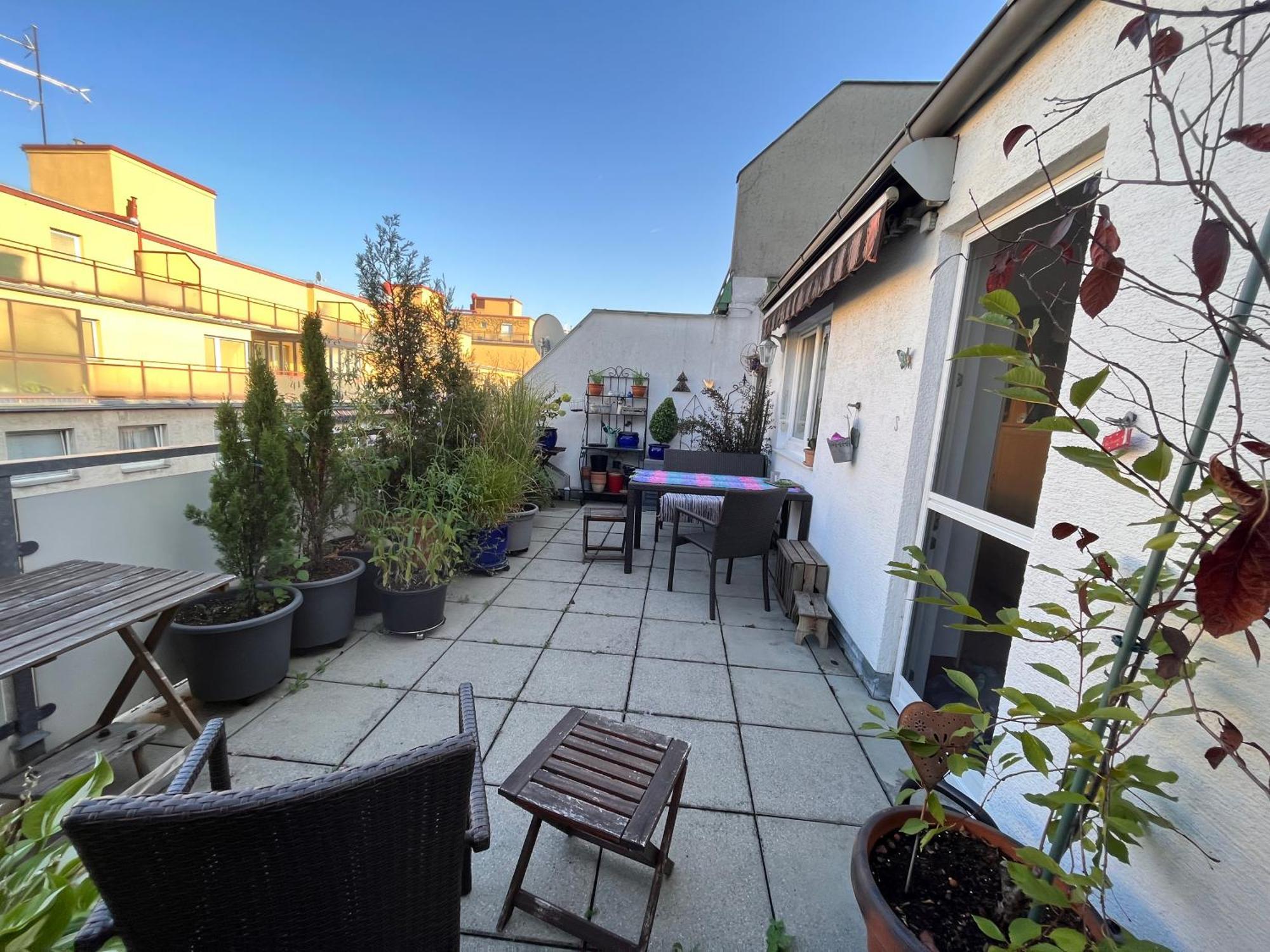 Gemuetliche Dachterrassen Whg Apartamento *