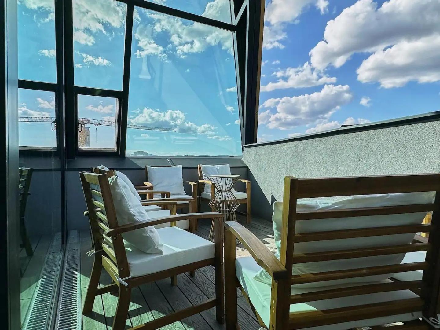 Next To Augarten I Penthouse I Rooftop Terrace I Appartamento Vienna