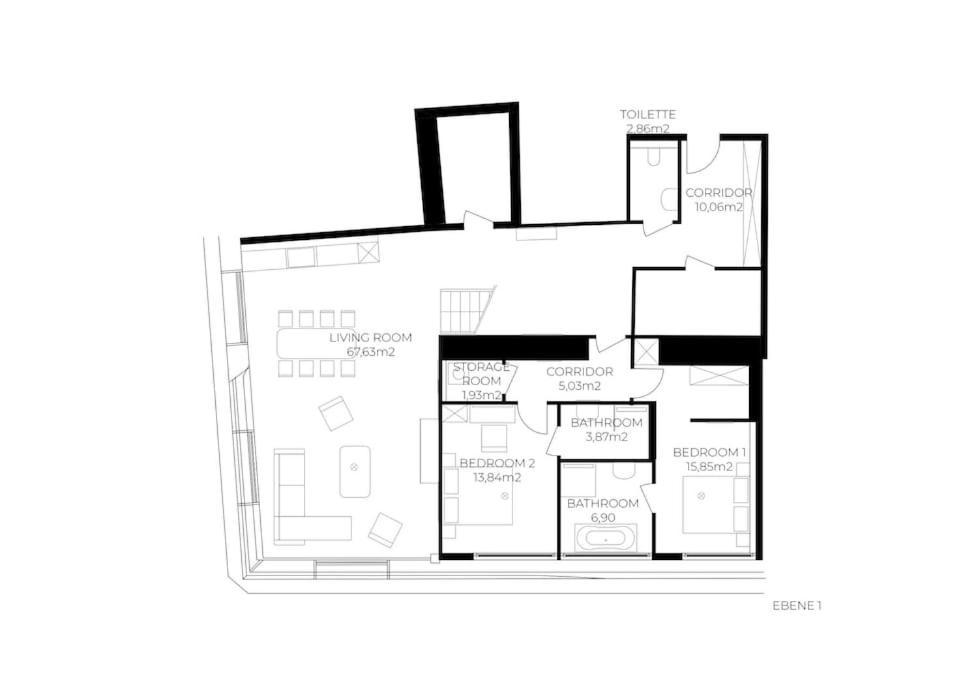 Apartment Next To Augarten Penthouse Rooftop Terrace