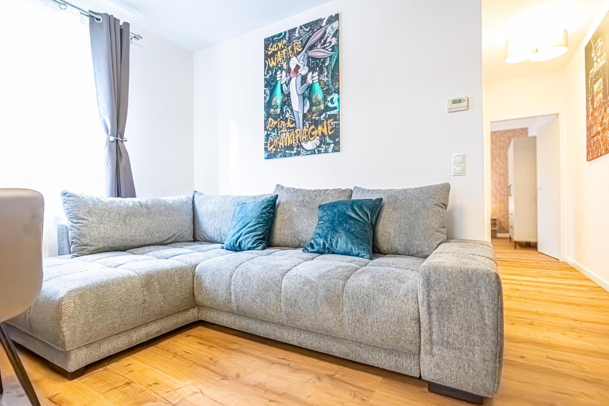 Apartment Charming 1br And 1lr Modern Design Donaustadt Wien