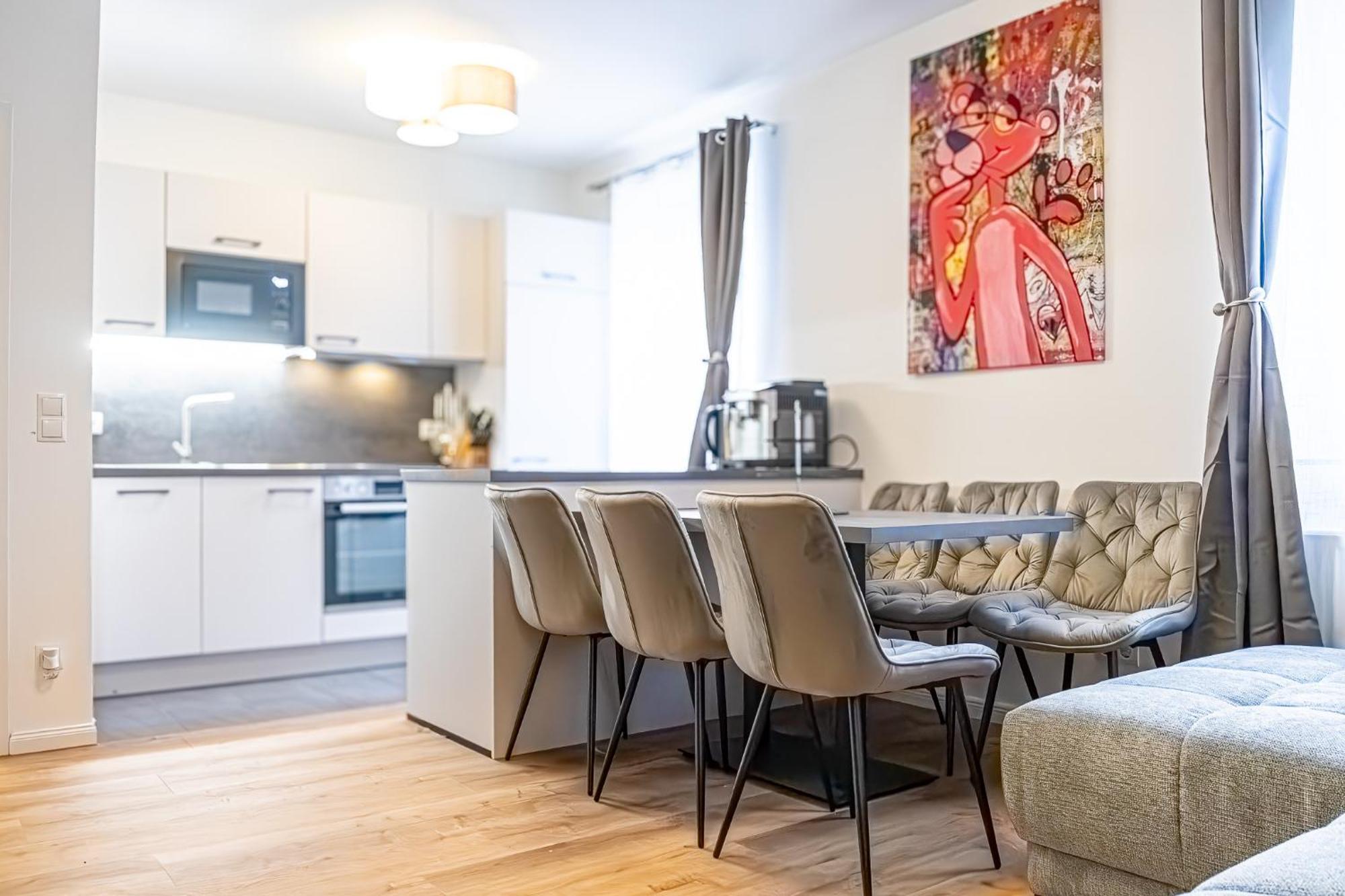 Apartment Charming 1br And 1lr Modern Design Donaustadt *