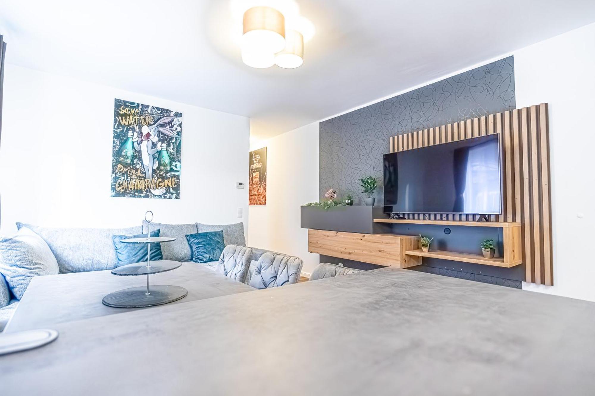 Charming 1br And 1lr Modern Design Donaustadt Wien