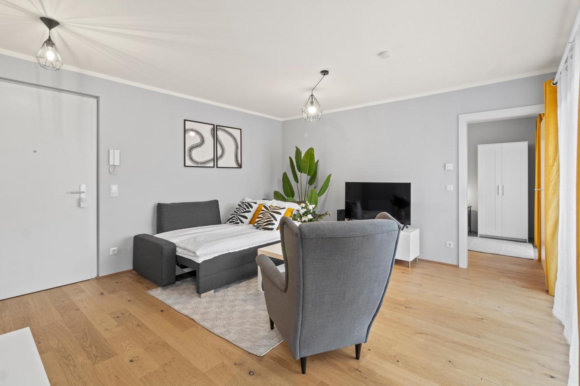 Apartment Free Parking I Balcony I 5 Min To Train Station Wien