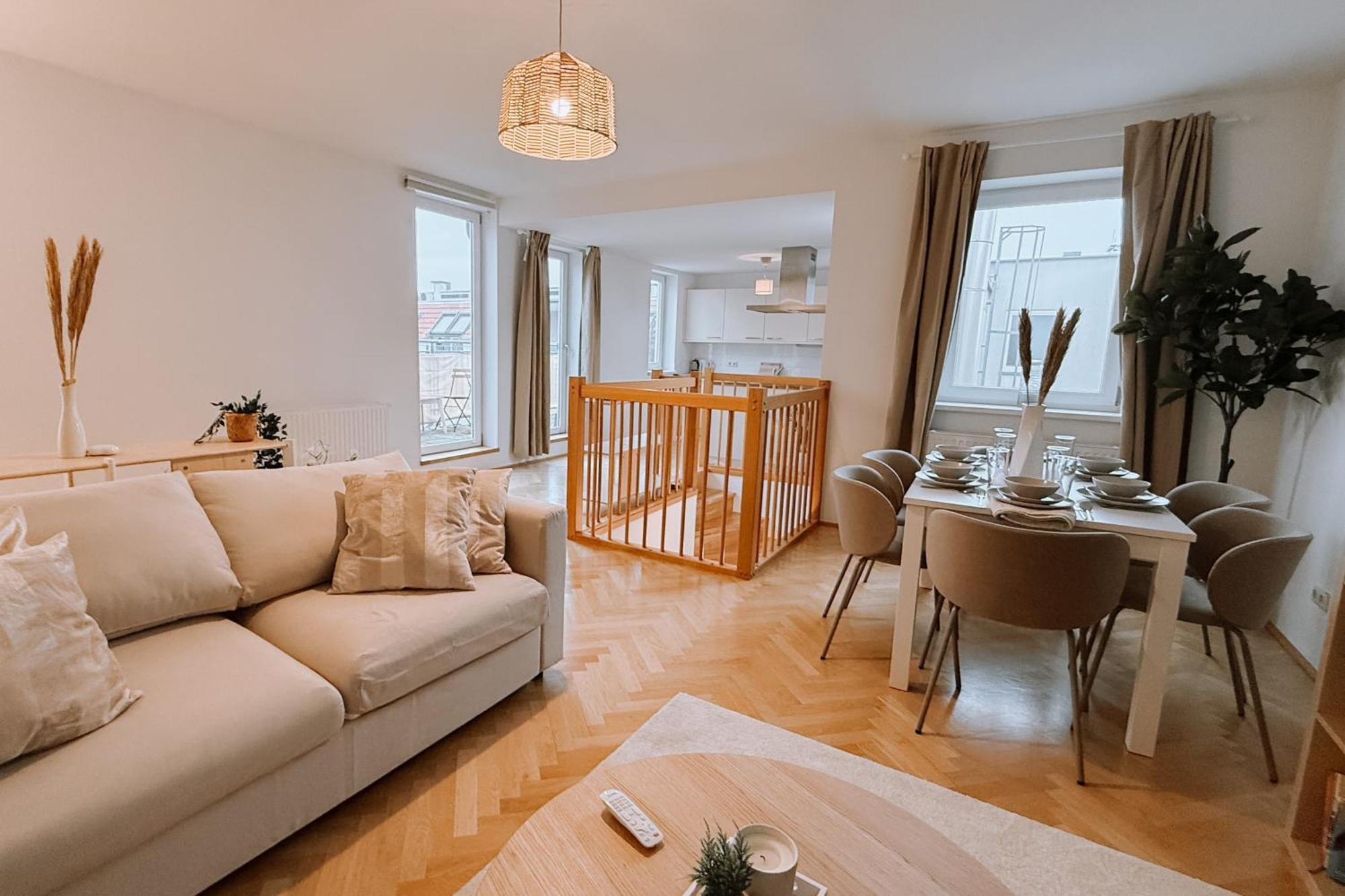 90qm, 3 Bedrooms, Near Schoenbrunn, Balcony - Axara Housing * Vienna