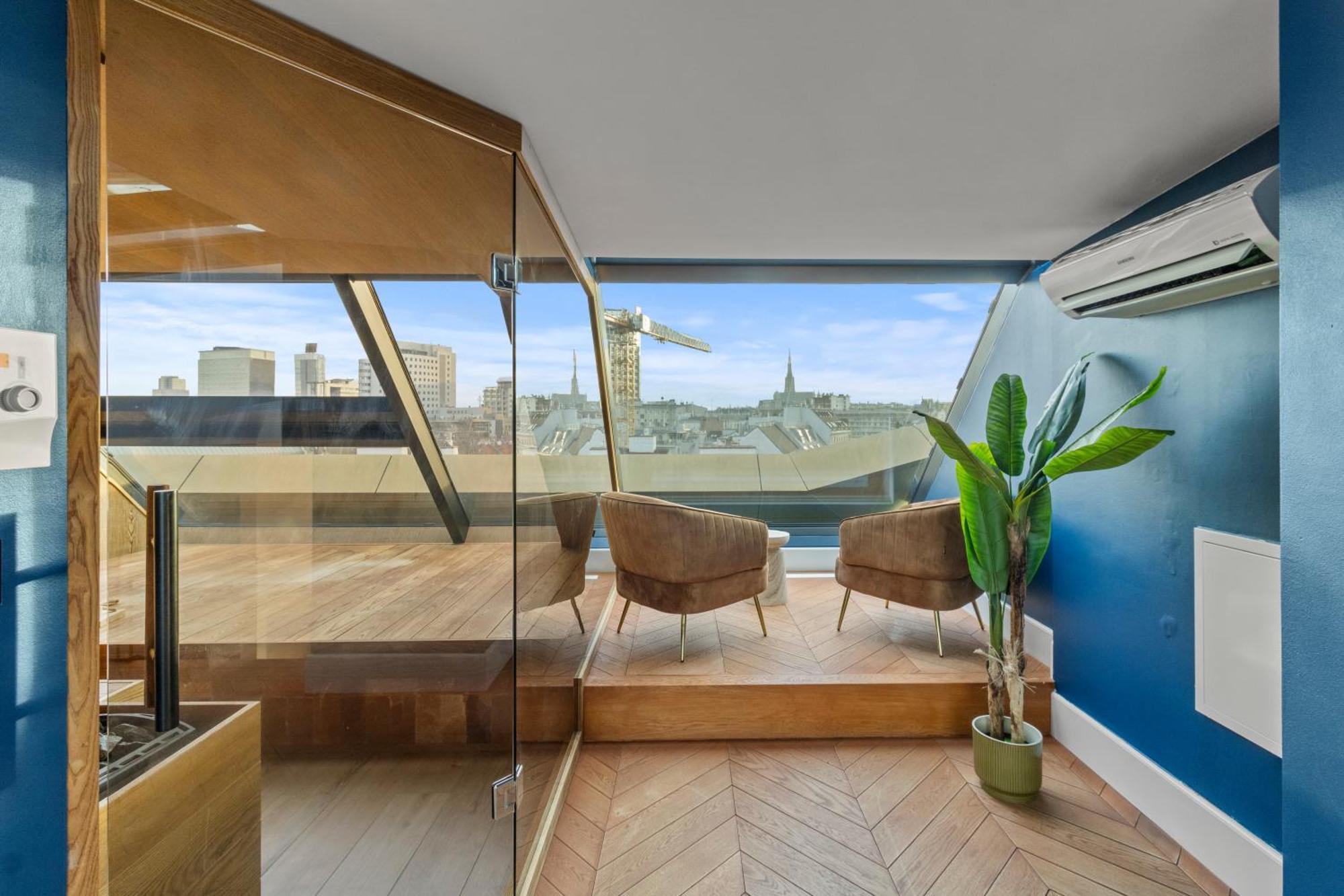Appartamento Next To Augarten I Penthouse I Rooftop Terrace I
