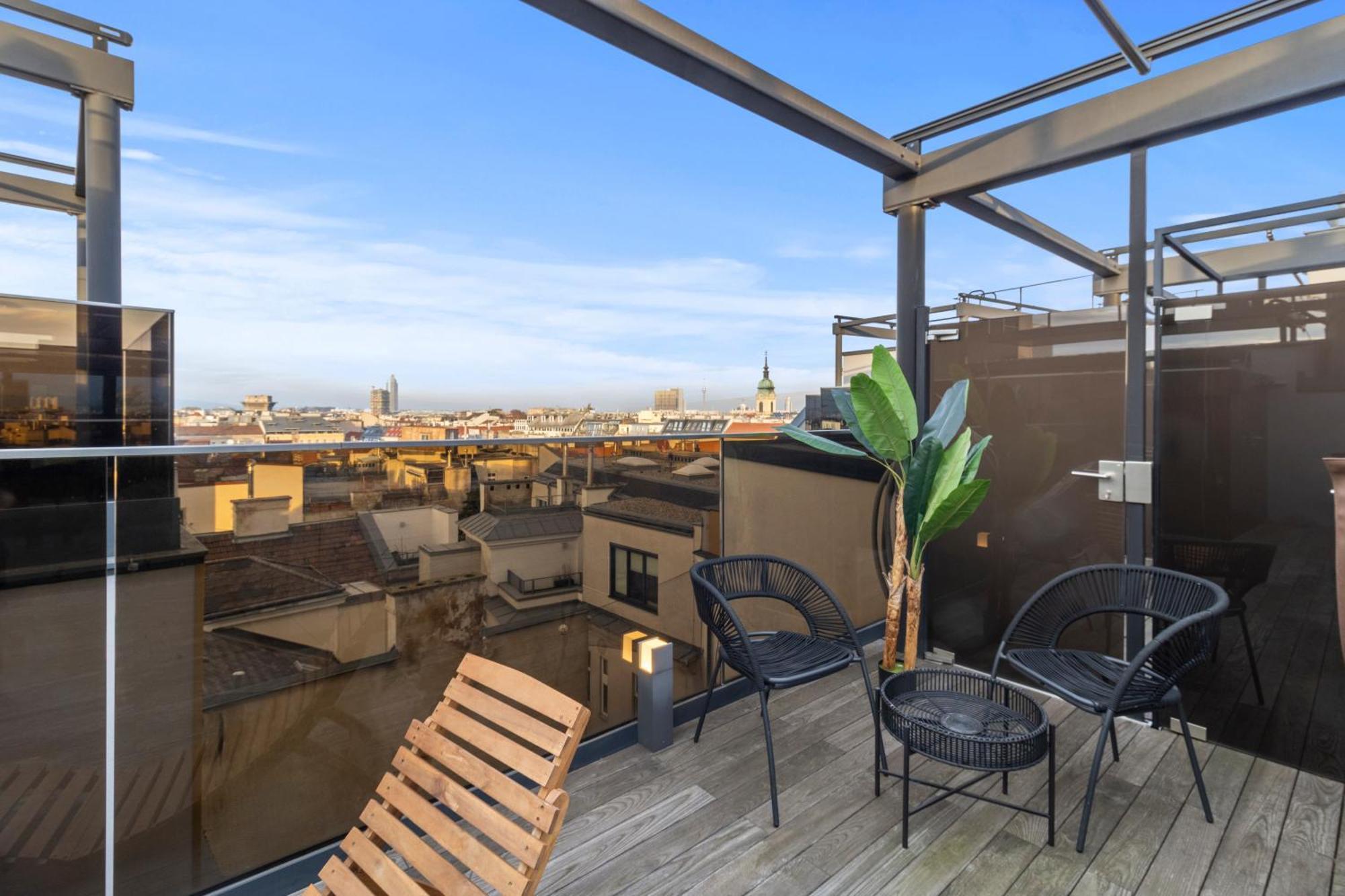 Appartamento Next To Augarten I Penthouse I Rooftop Terrace I Vienna