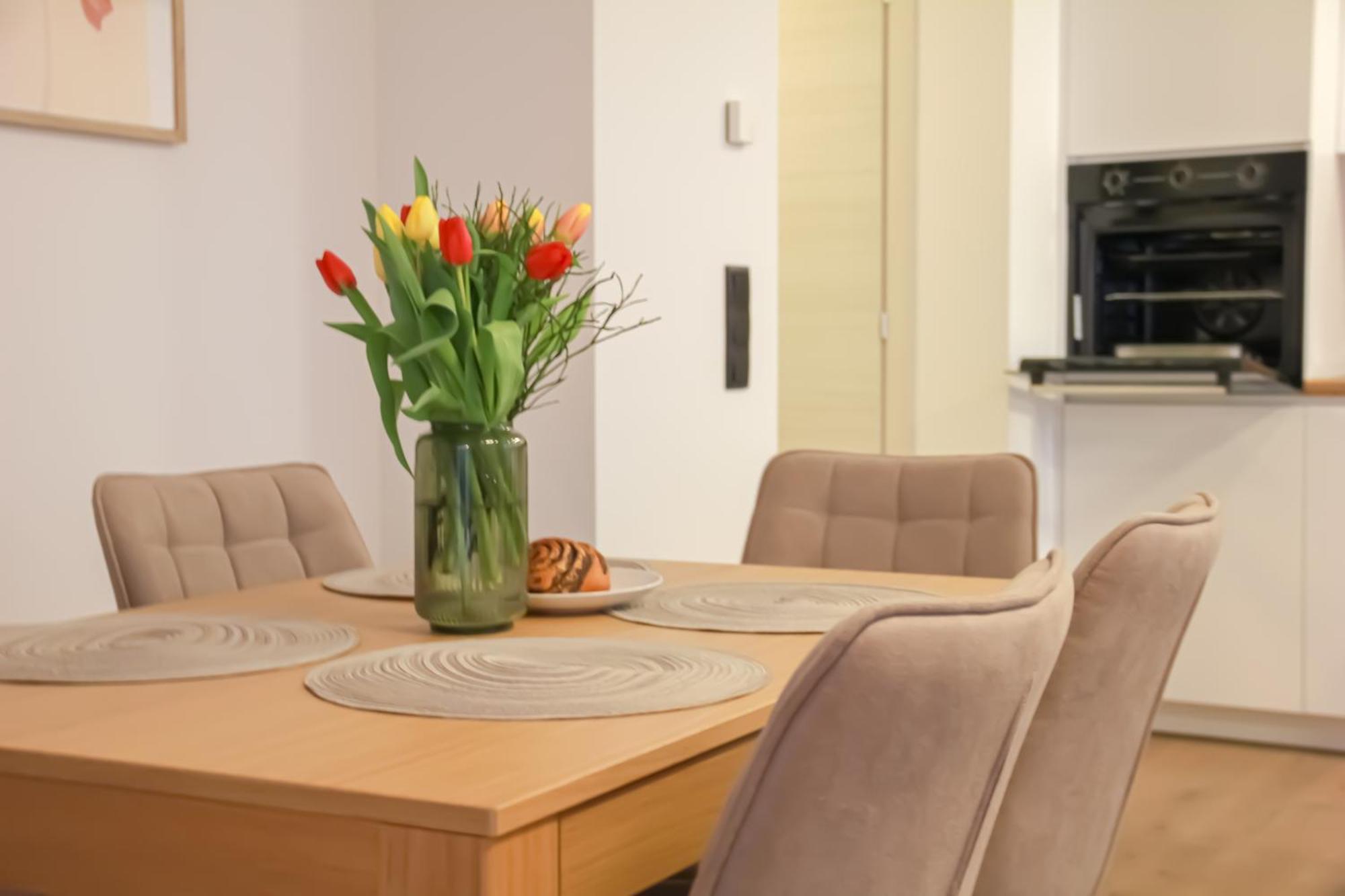 Apartment Modern Penthouse With Balcony & Free Parking