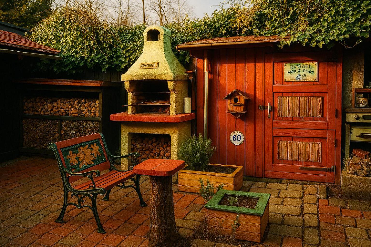 Bahay bakasyunan Gesamtes Haus Mit Garten - 100% Privatsphaere *