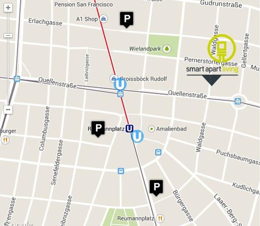 Smart Living - Hauptbahnhof - Self Check-in Viena