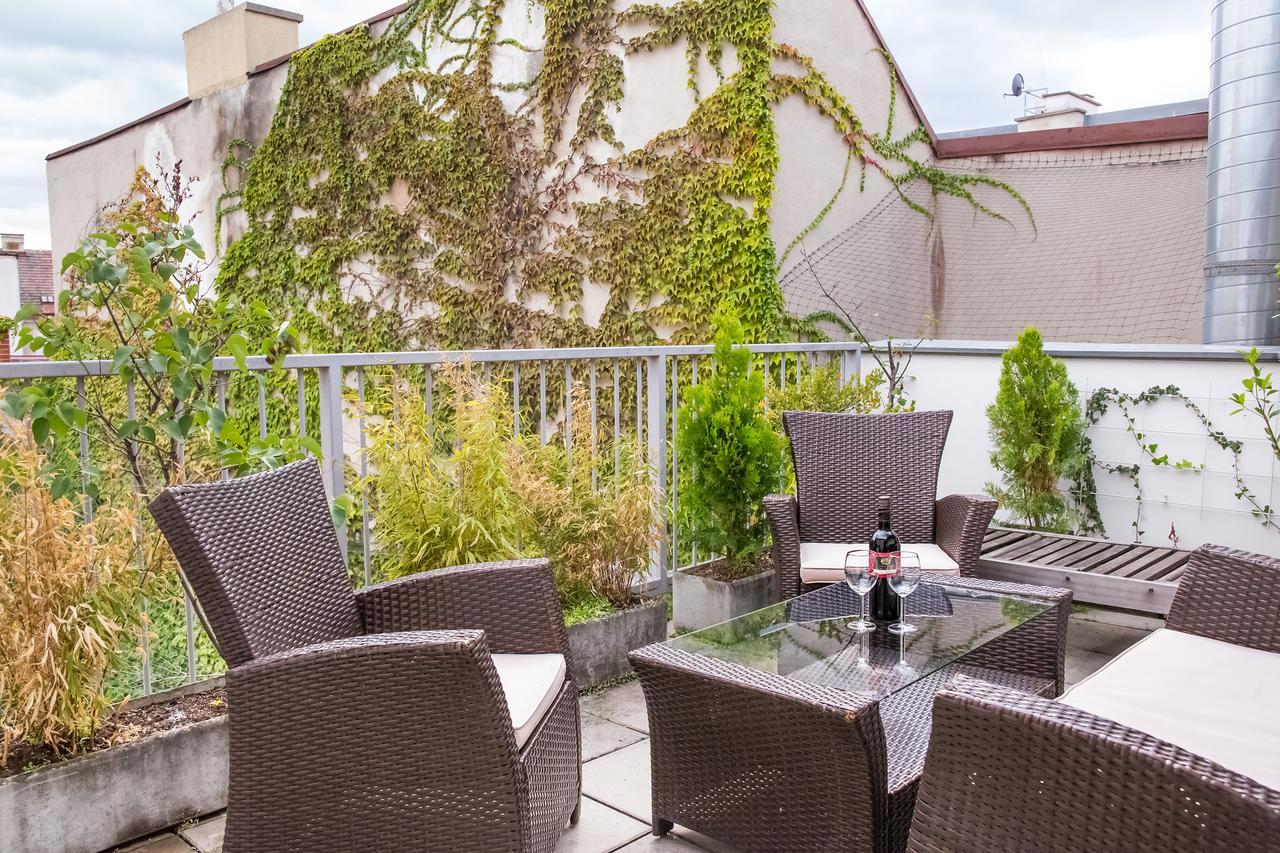 Roof-terrace Gustav Mahler Apartment