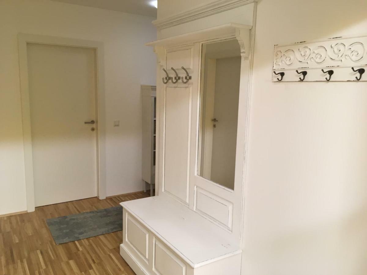 White Vintage Park View Apartment