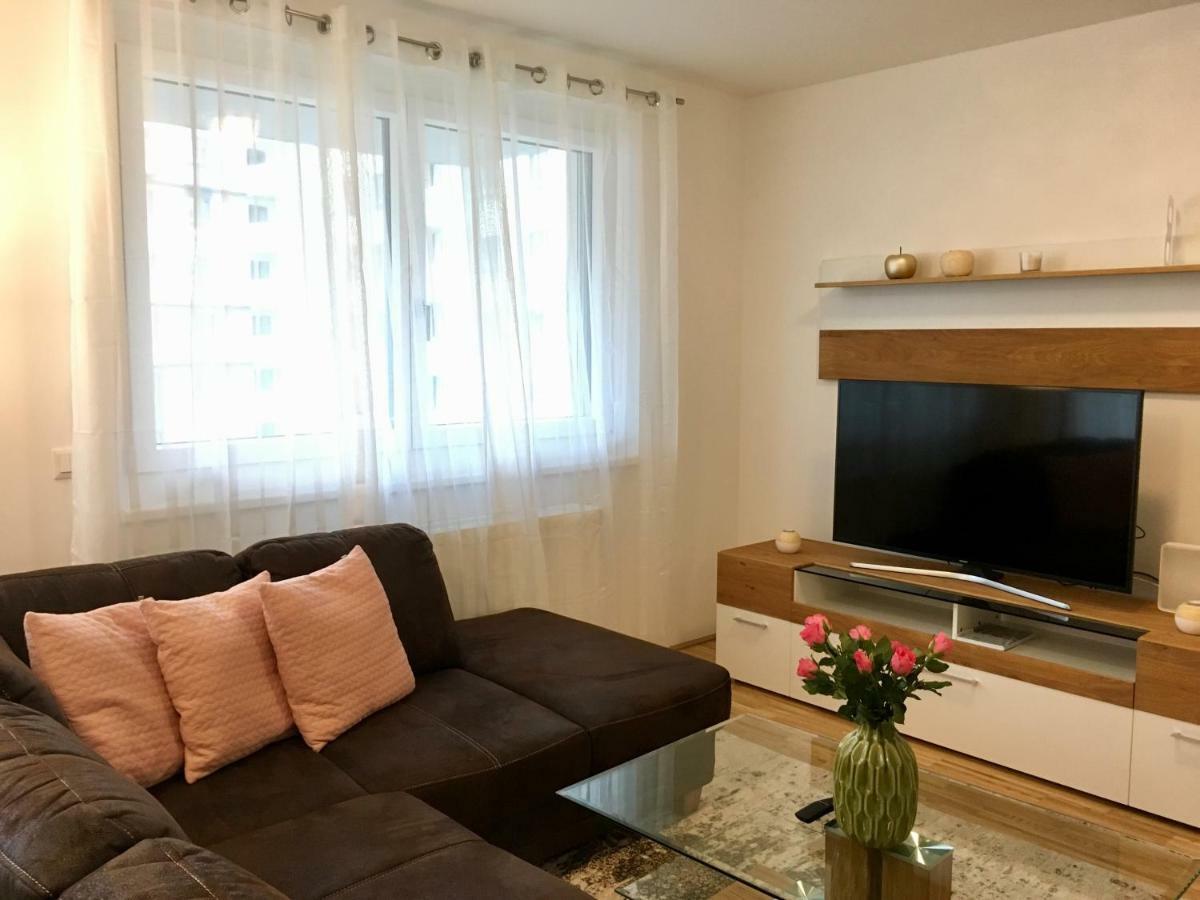 White Vintage Park View Apartment