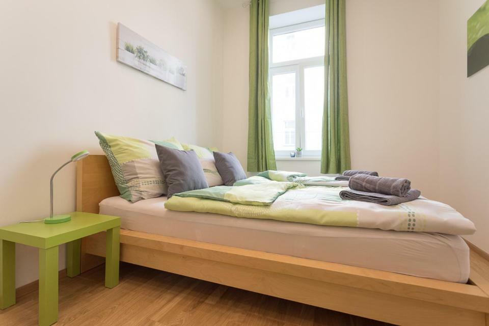 Bright Red Heart In Leopoldstadt Apartment Vienna