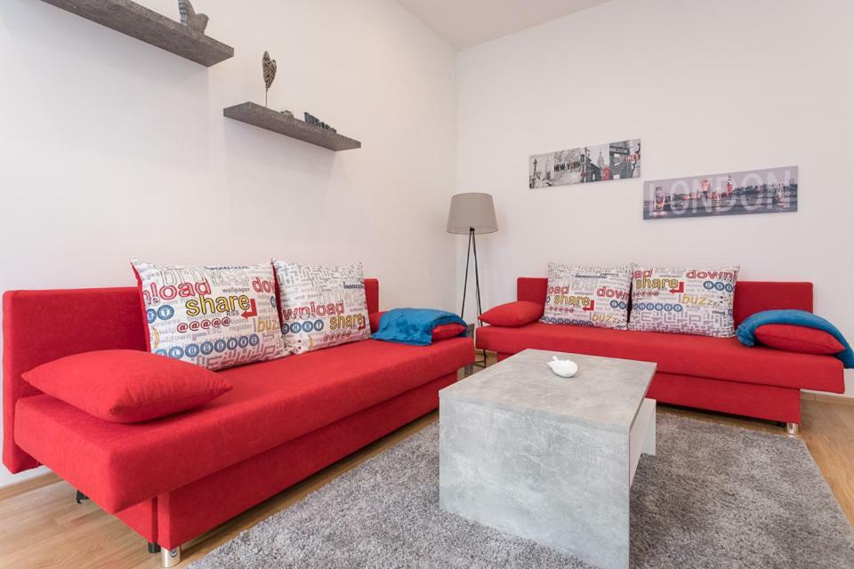 Bright Red Heart In Leopoldstadt