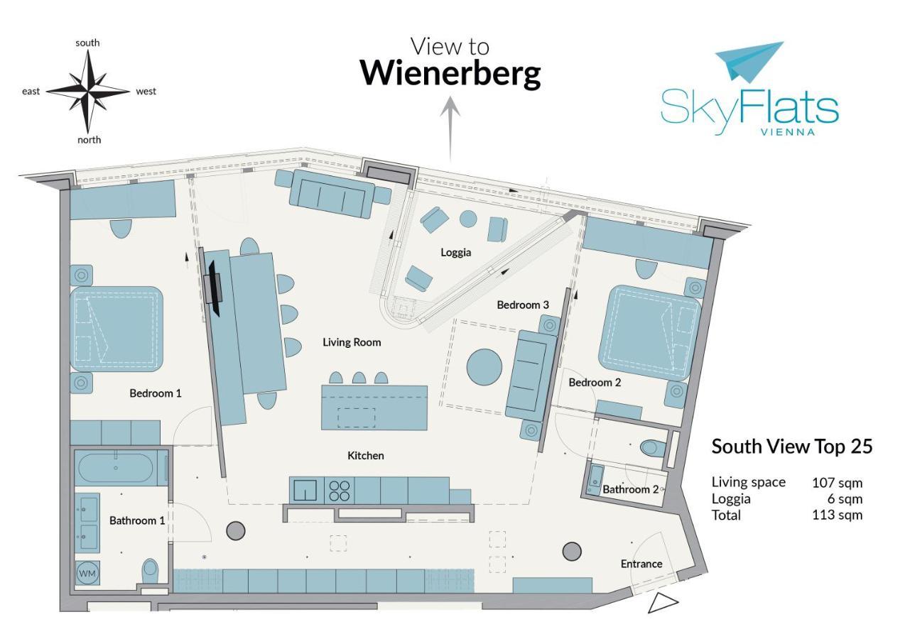 Skyflats - Rooftop Apartment Vienna
