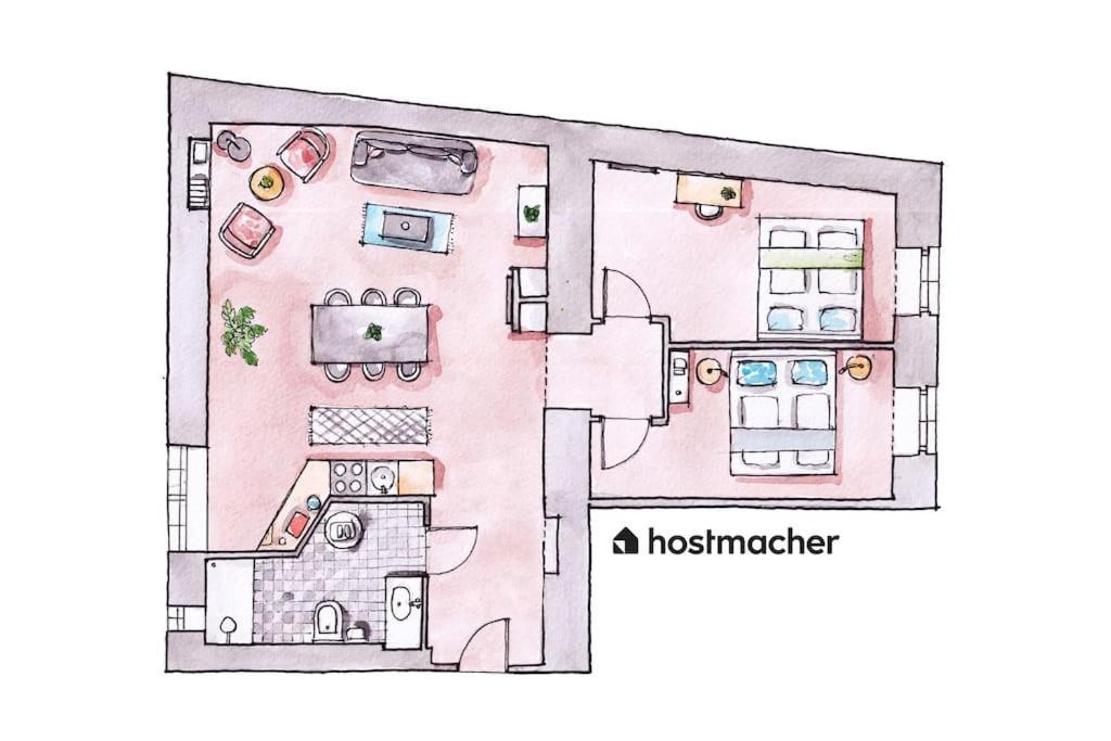Spacious 2br By Metro And Center By Hm Apartment *