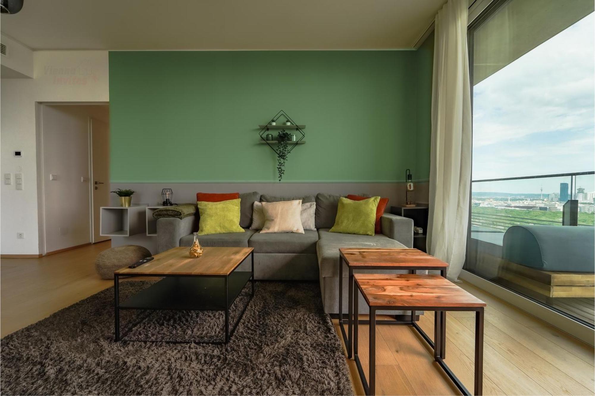 Triiiple 7heaven - Amazing View On Floor With Rooftop Pool * Vienna