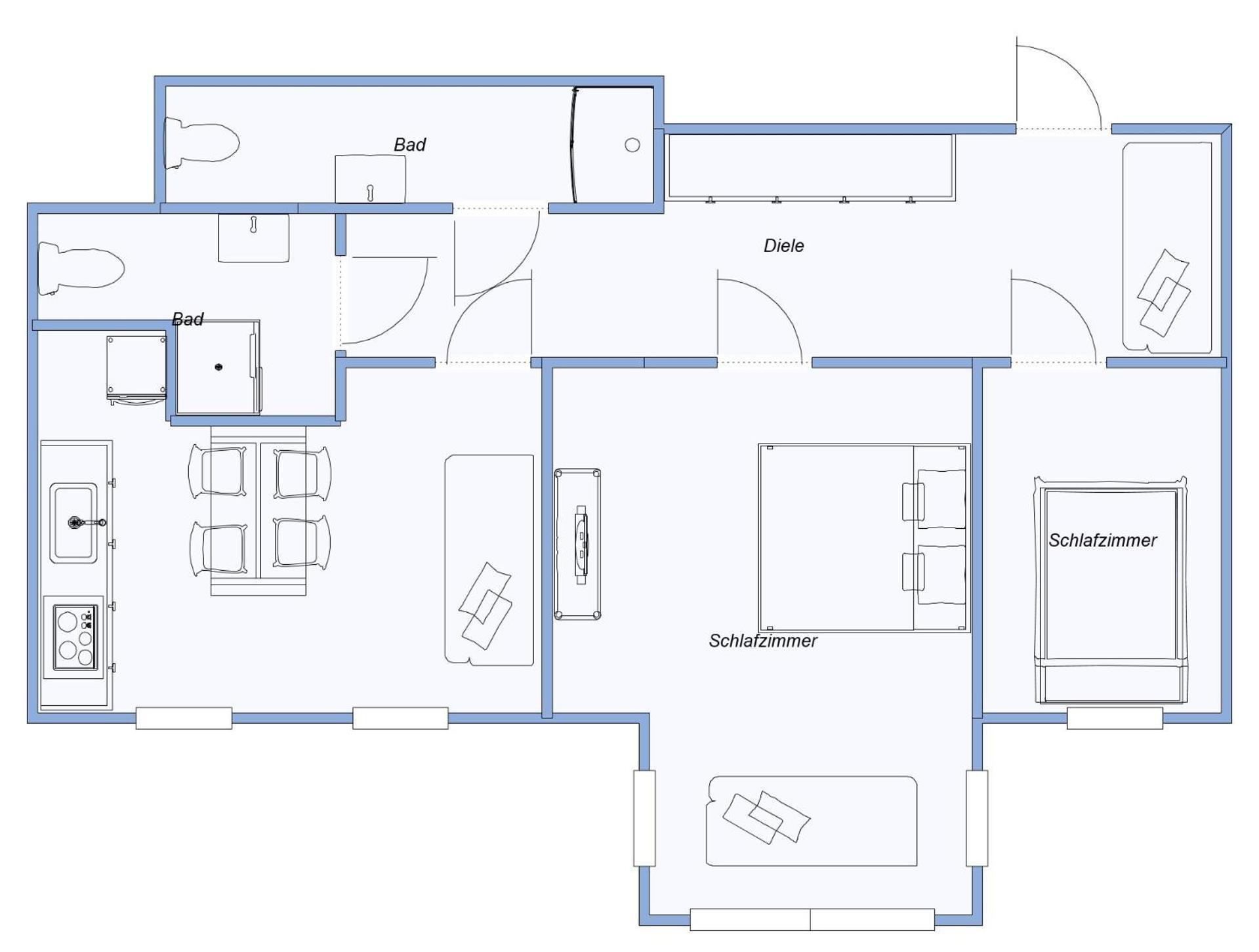 Apartamento 10 Min. Downtown - 2 Bedrooms - Parking