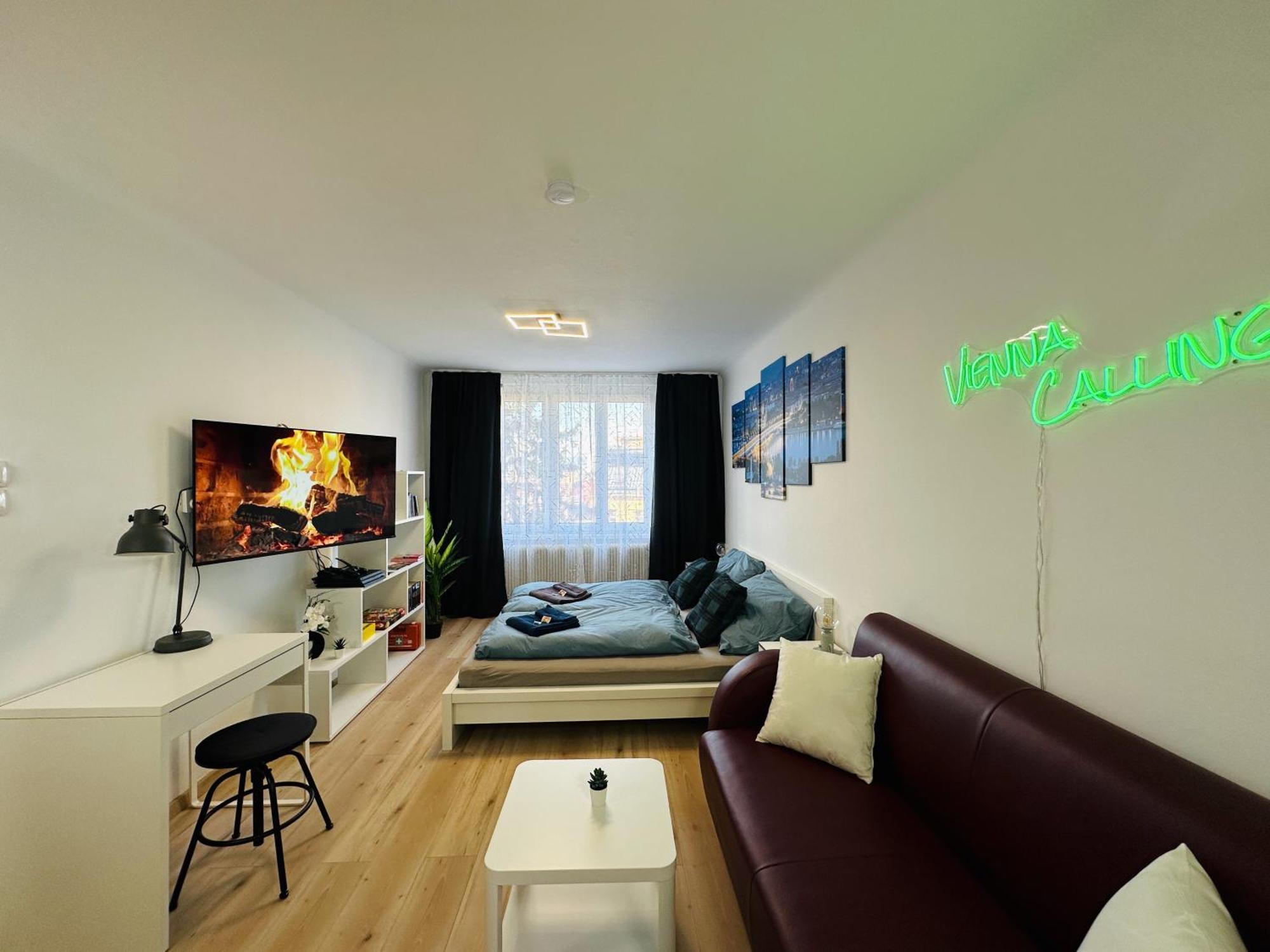 Apartment Nahe Zentrum-2 Doppelbetten-tv, Netflix,