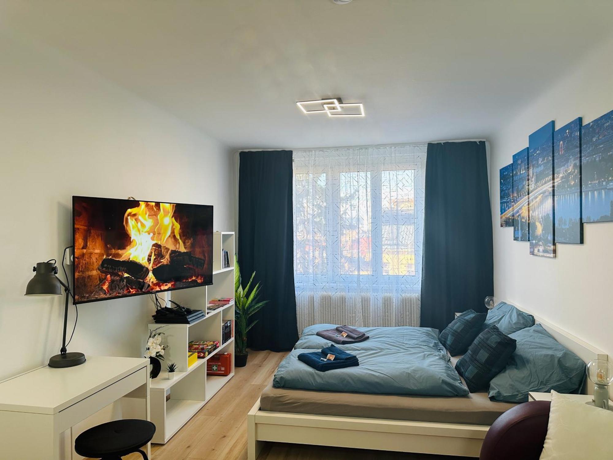 Nahe Zentrum-2 Doppelbetten-tv, Netflix, Apartment Vienna